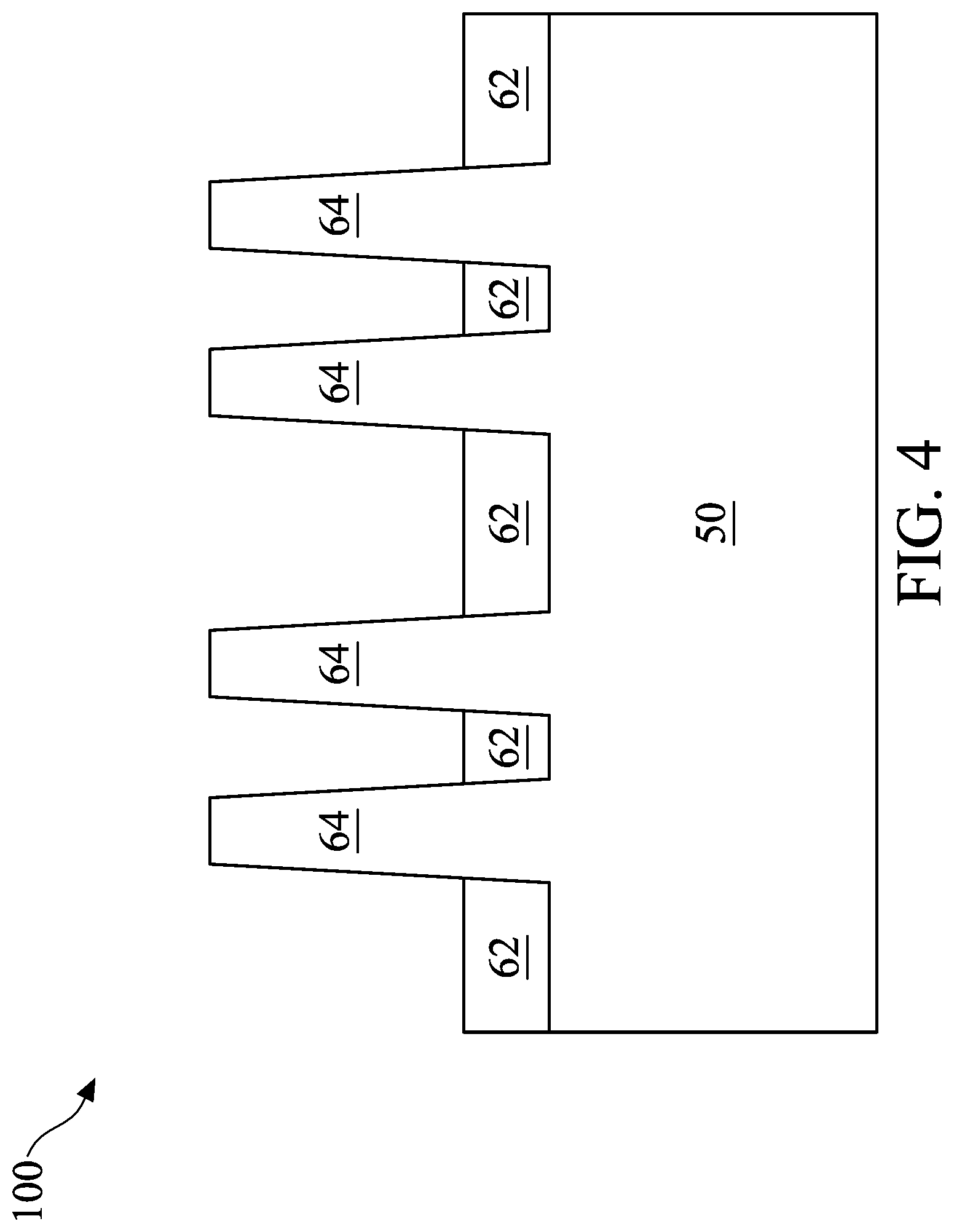 Patent US12317525 Figure 4 – Fin field-effect transistor device and method of forming the same