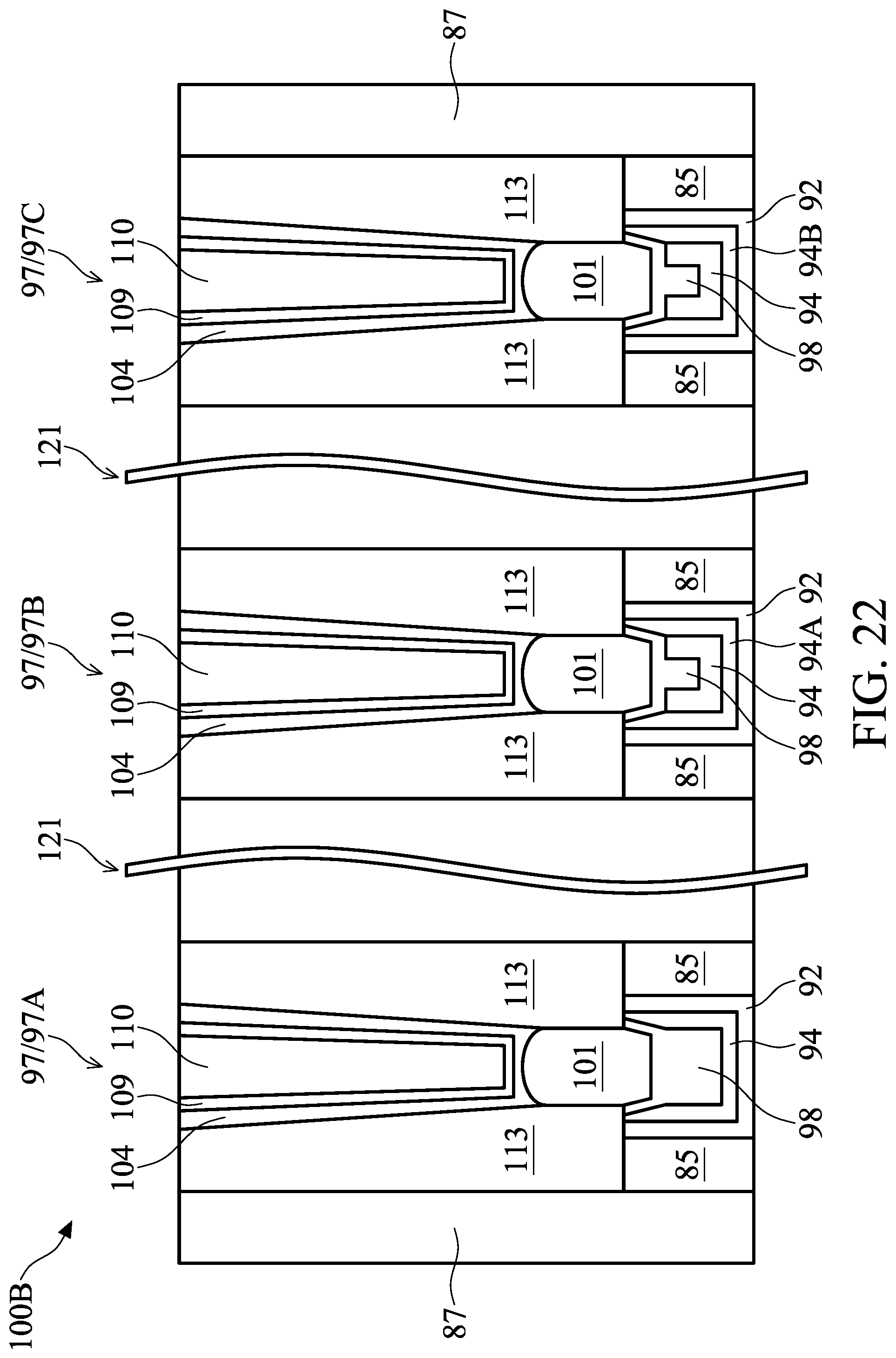 Patent US12317525 Figure 20 – Fin field-effect transistor device and method of forming the same