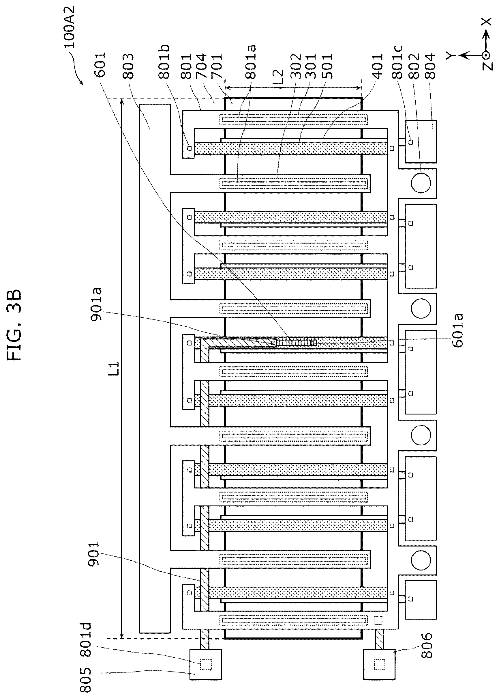 Patent US12317533 Figure 5 – Semiconductor device for power amplification