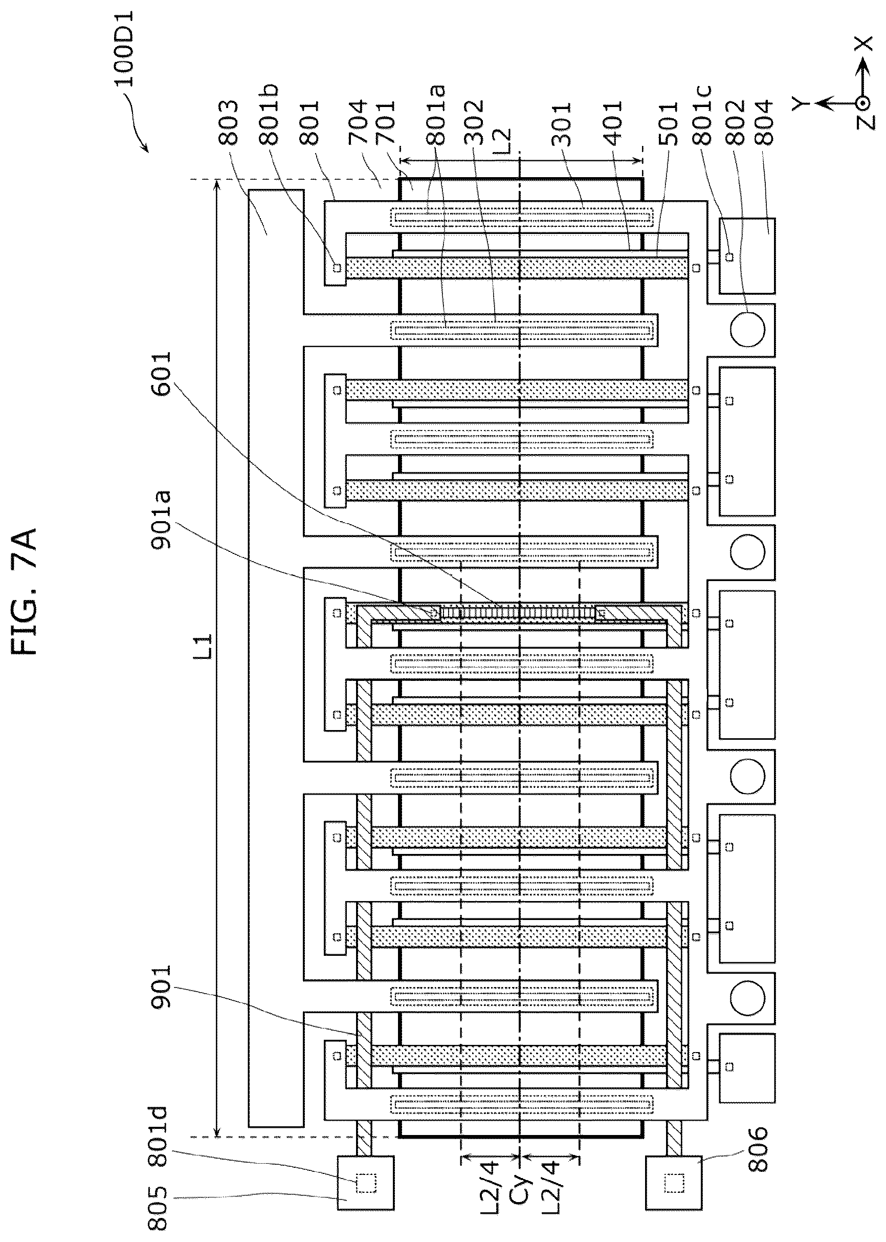 Patent US12317533 Figure 20 – Semiconductor device for power amplification