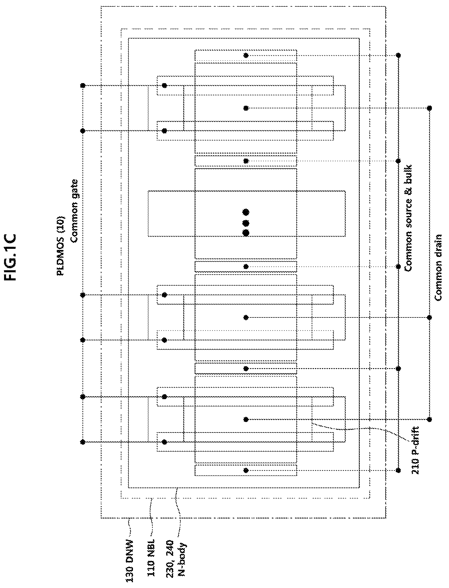 Patent US12317534 Figure 3 – High voltage semiconductor device and manufacturing method of high voltage semiconductor device