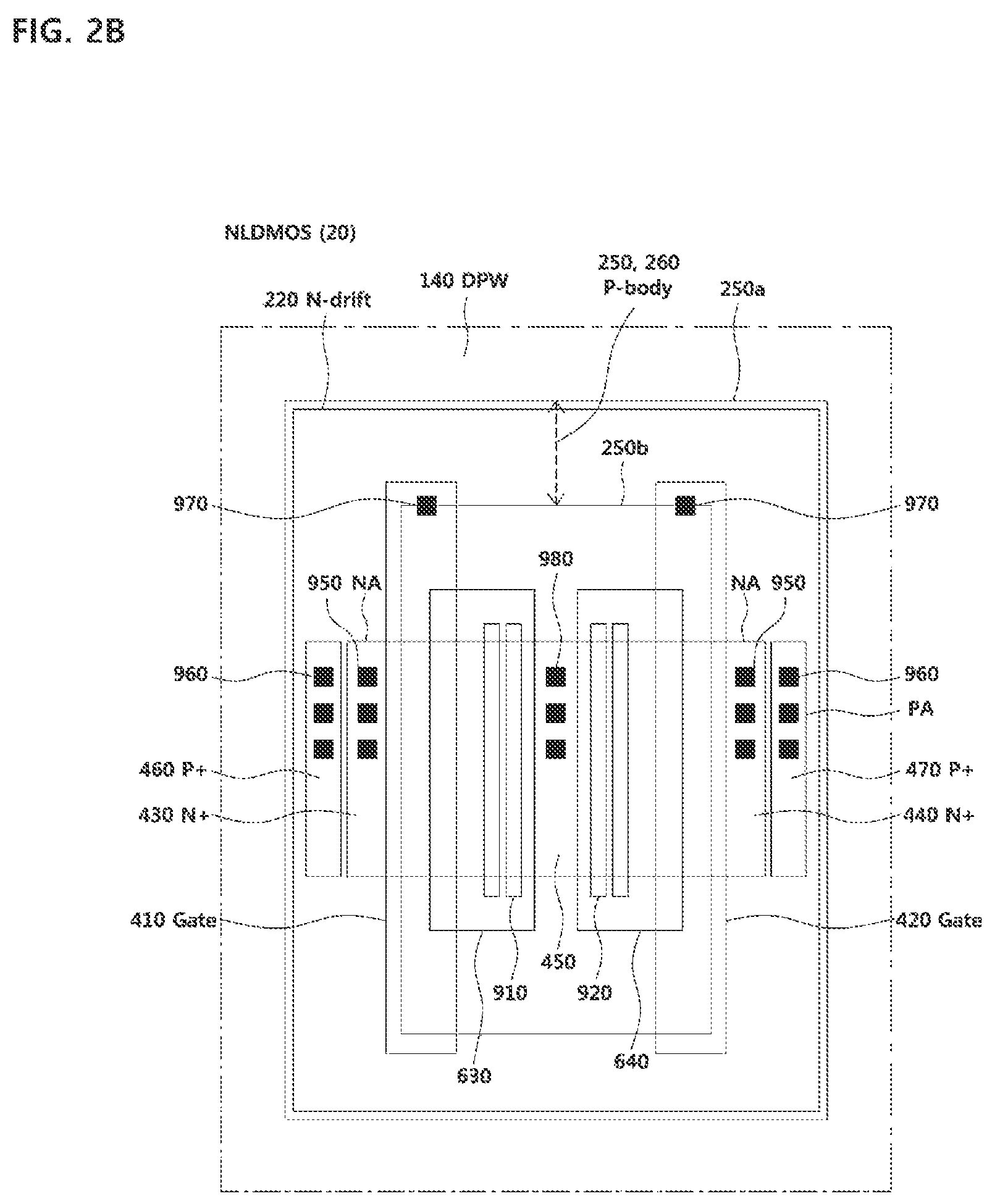 Patent US12317534 Figure 5 – High voltage semiconductor device and manufacturing method of high voltage semiconductor device