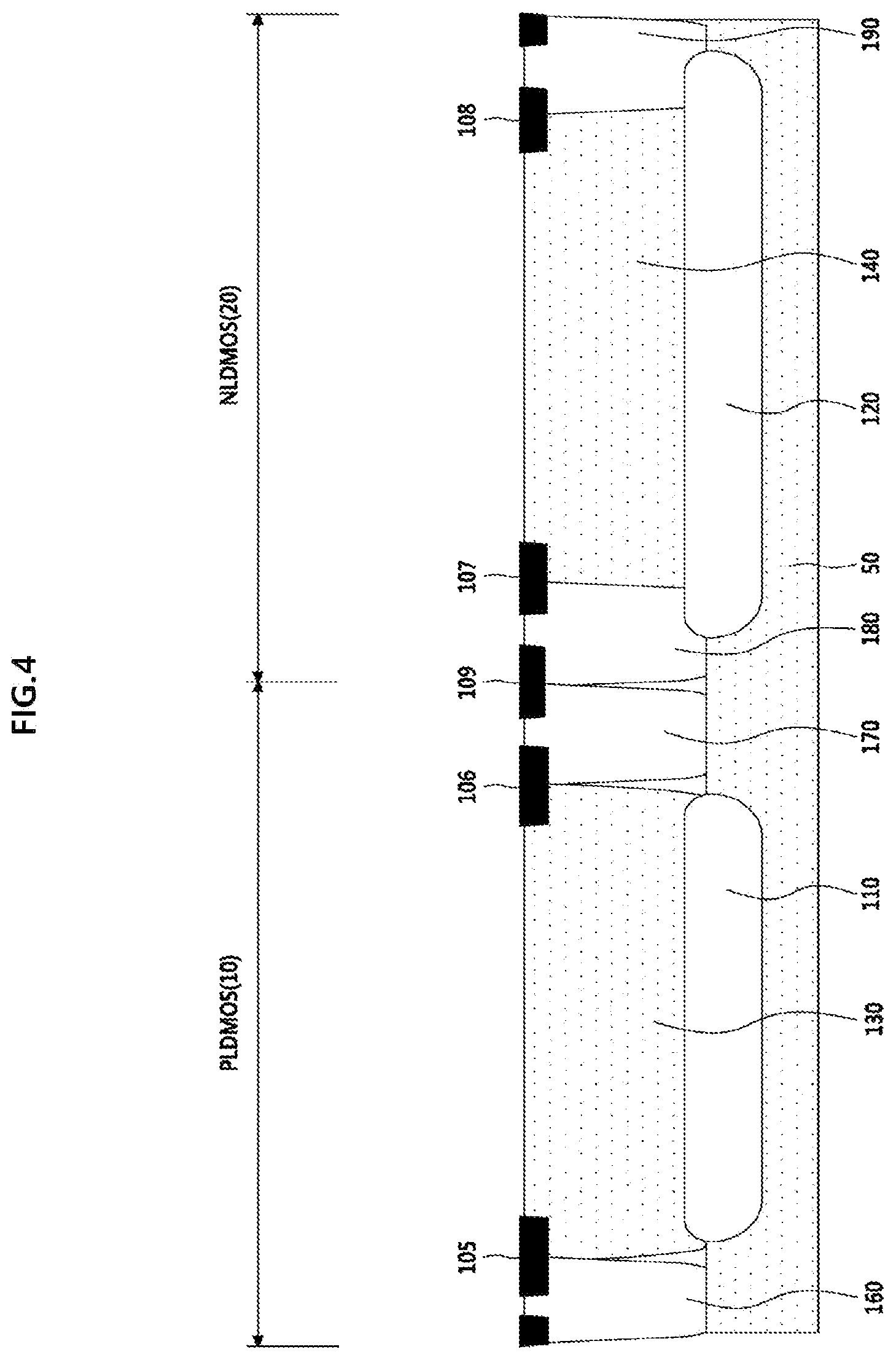Patent US12317534 Figure 8 – High voltage semiconductor device and manufacturing method of high voltage semiconductor device