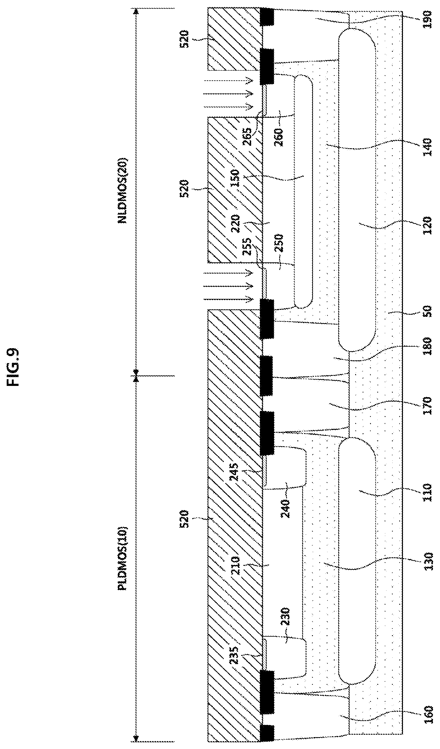 Patent US12317534 Figure 13 – High voltage semiconductor device and manufacturing method of high voltage semiconductor device