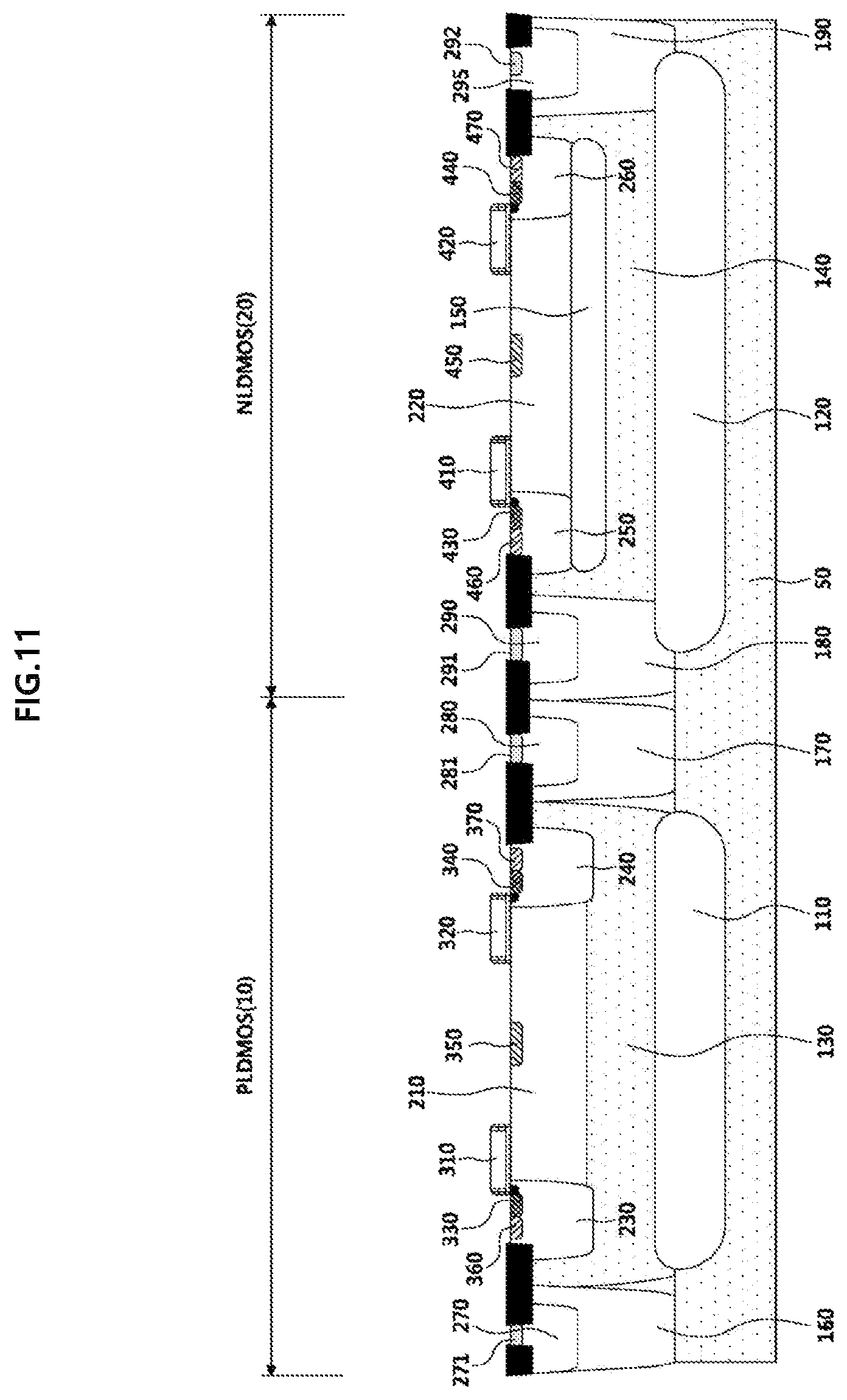 Patent US12317534 Figure 15 – High voltage semiconductor device and manufacturing method of high voltage semiconductor device