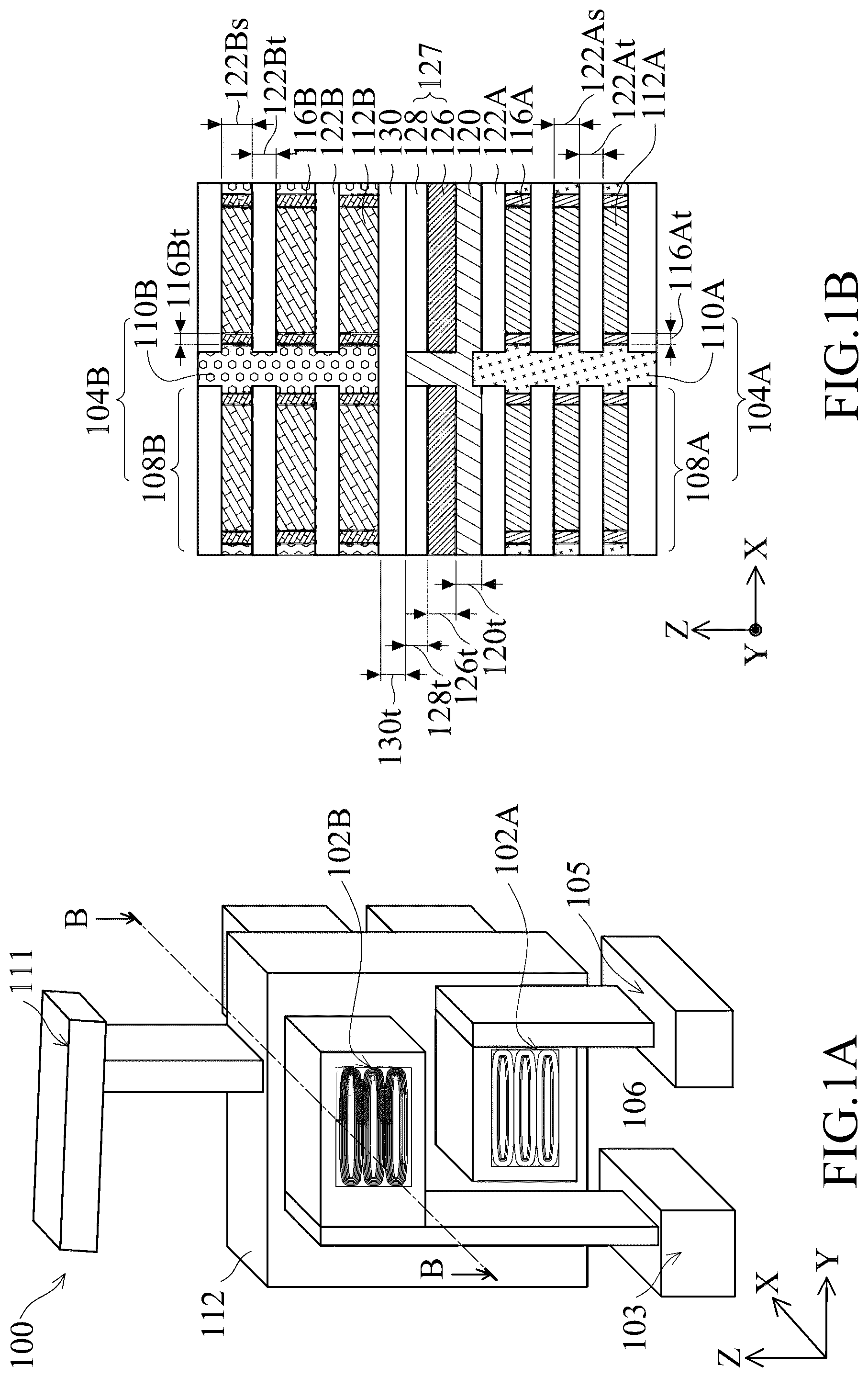 Patent US12317535 Figure 1 – Independent control of stacked semiconductor device