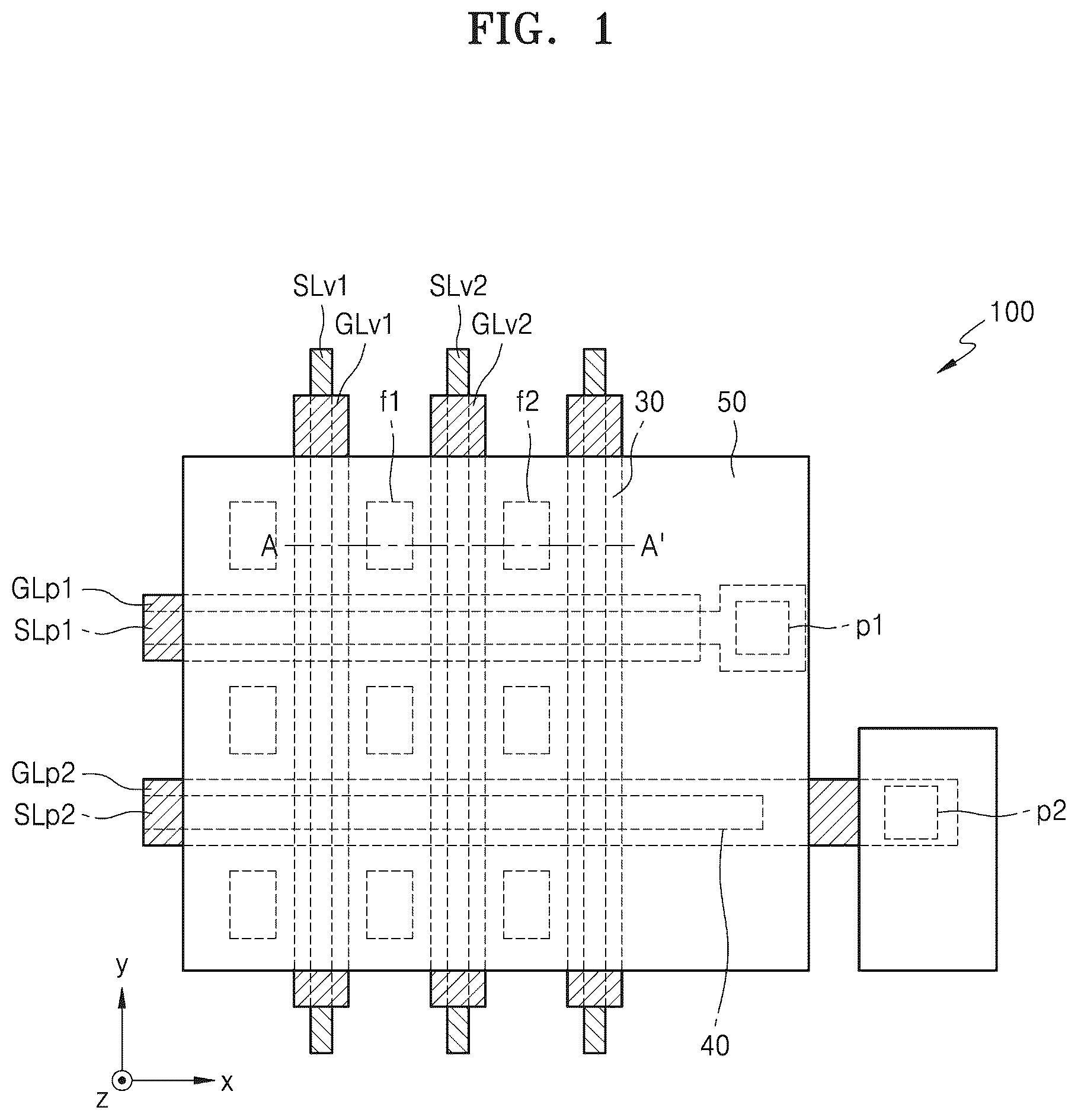 Patent US12317536 Figure 1 – Semiconductor device and power switching system including the same