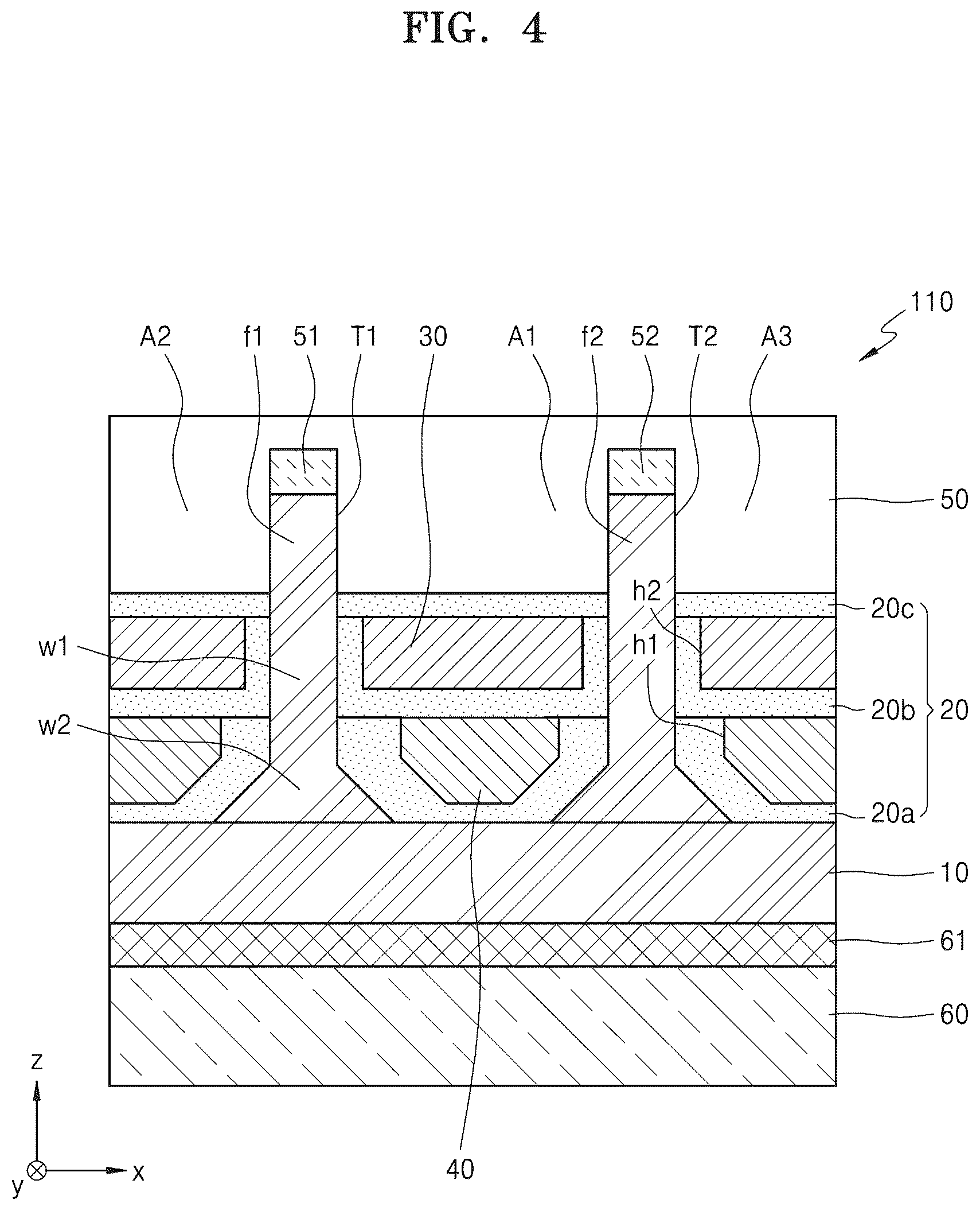 Patent US12317536 Figure 4 – Semiconductor device and power switching system including the same