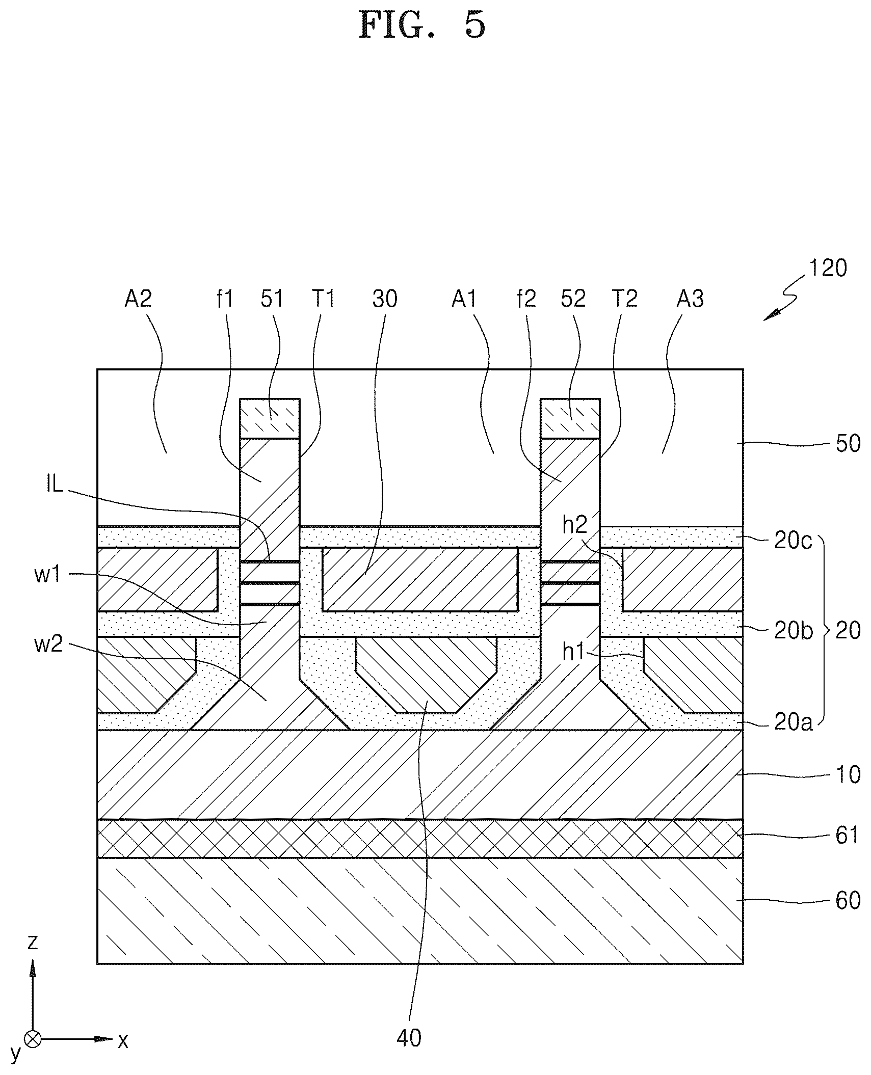 Patent US12317536 Figure 5 – Semiconductor device and power switching system including the same