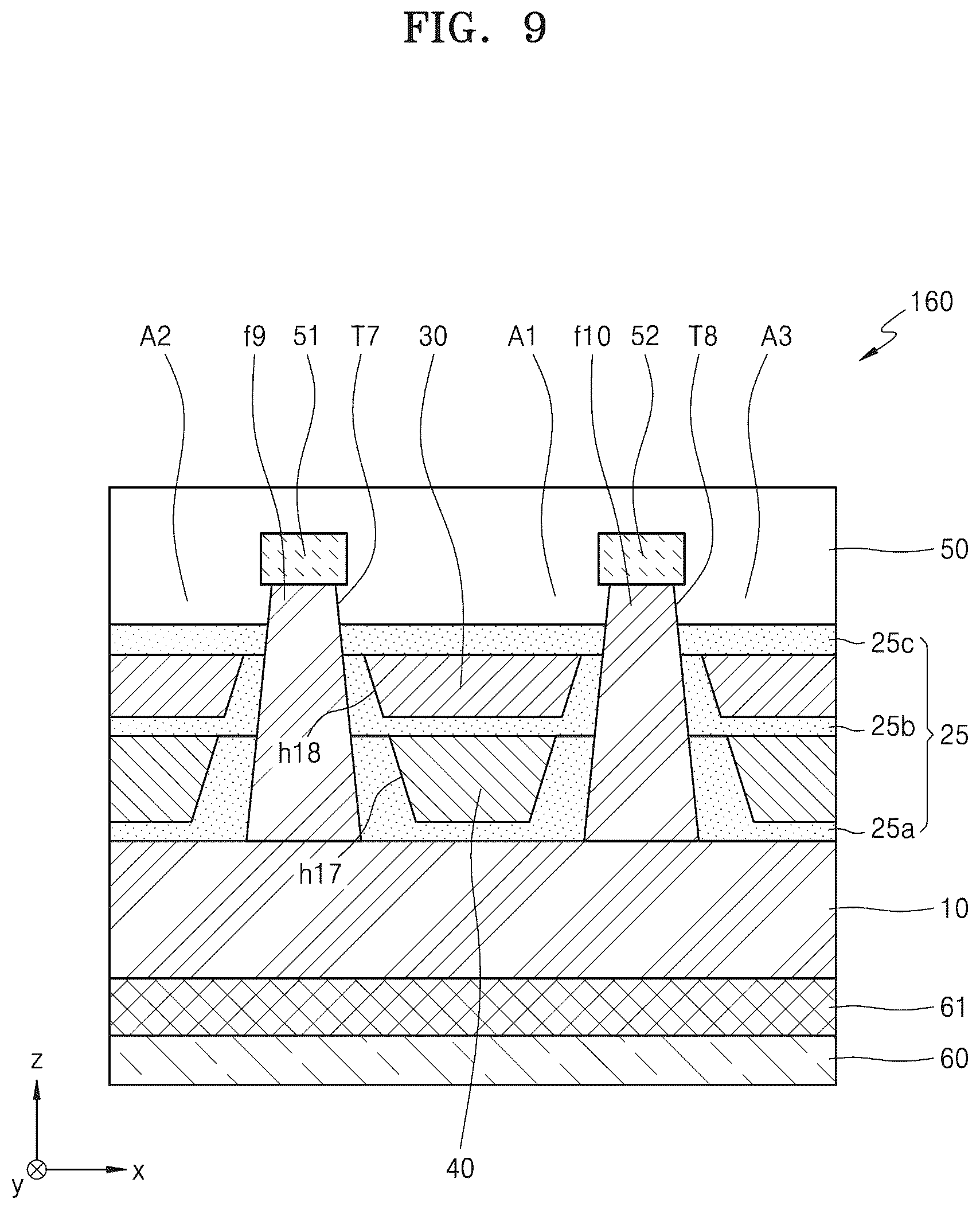 Patent US12317536 Figure 9 – Semiconductor device and power switching system including the same