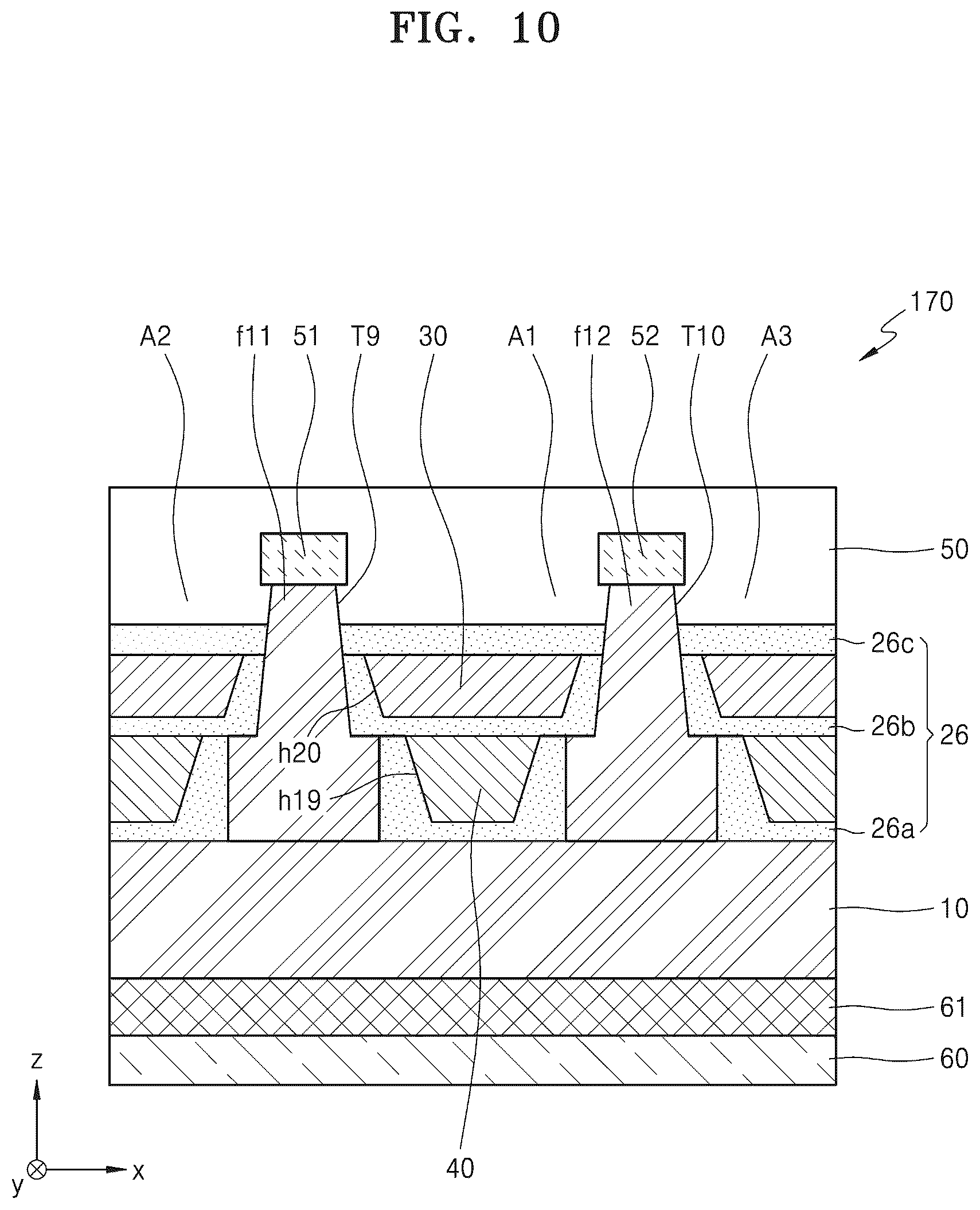 Patent US12317536 Figure 10 – Semiconductor device and power switching system including the same