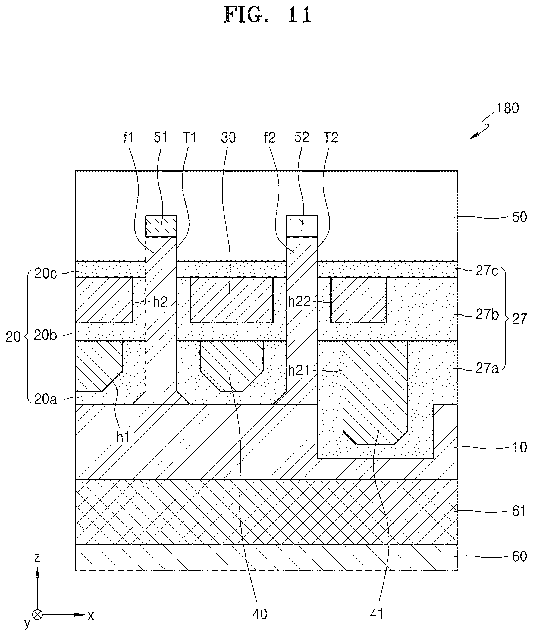Patent US12317536 Figure 11 – Semiconductor device and power switching system including the same