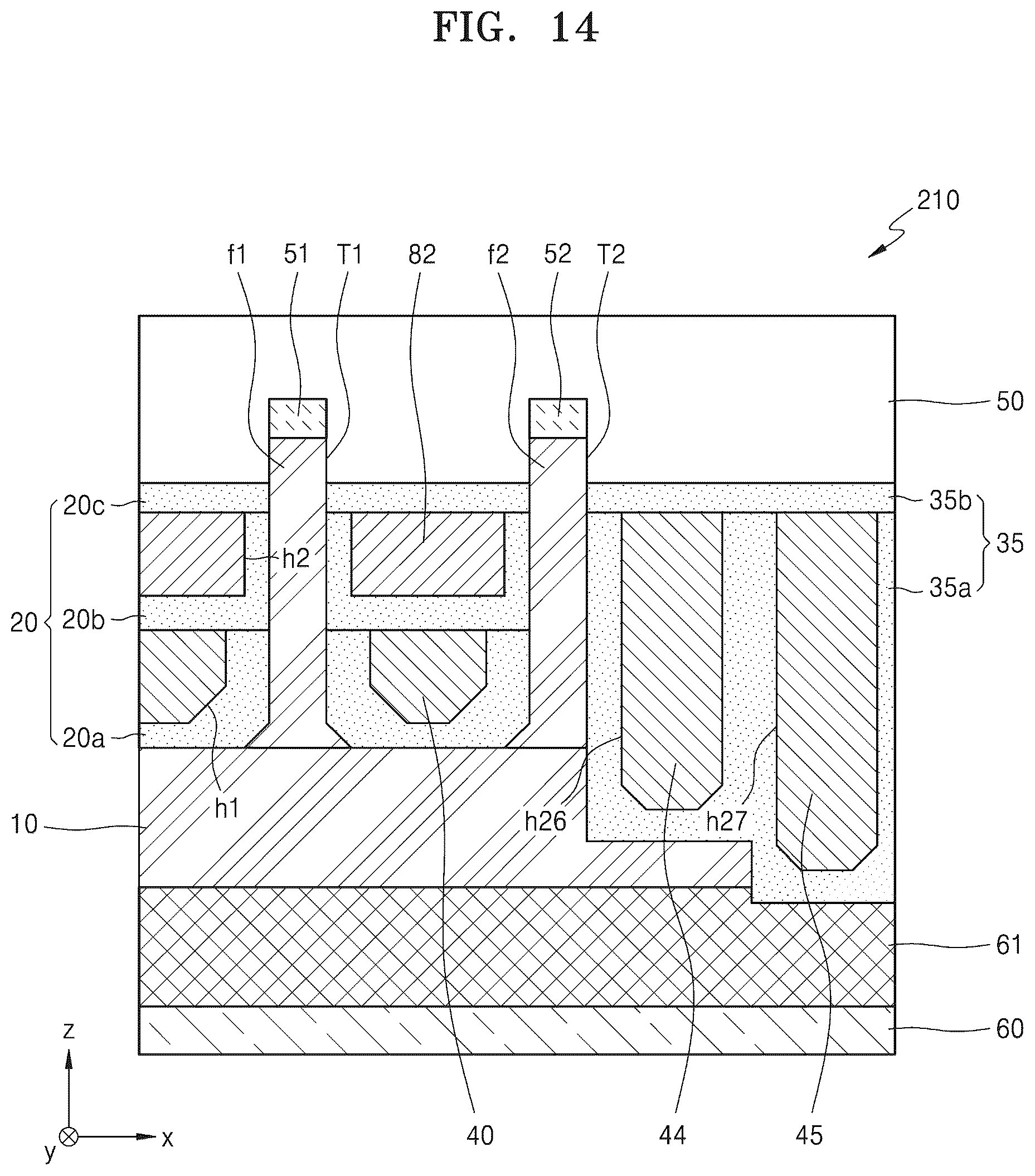Patent US12317536 Figure 14 – Semiconductor device and power switching system including the same