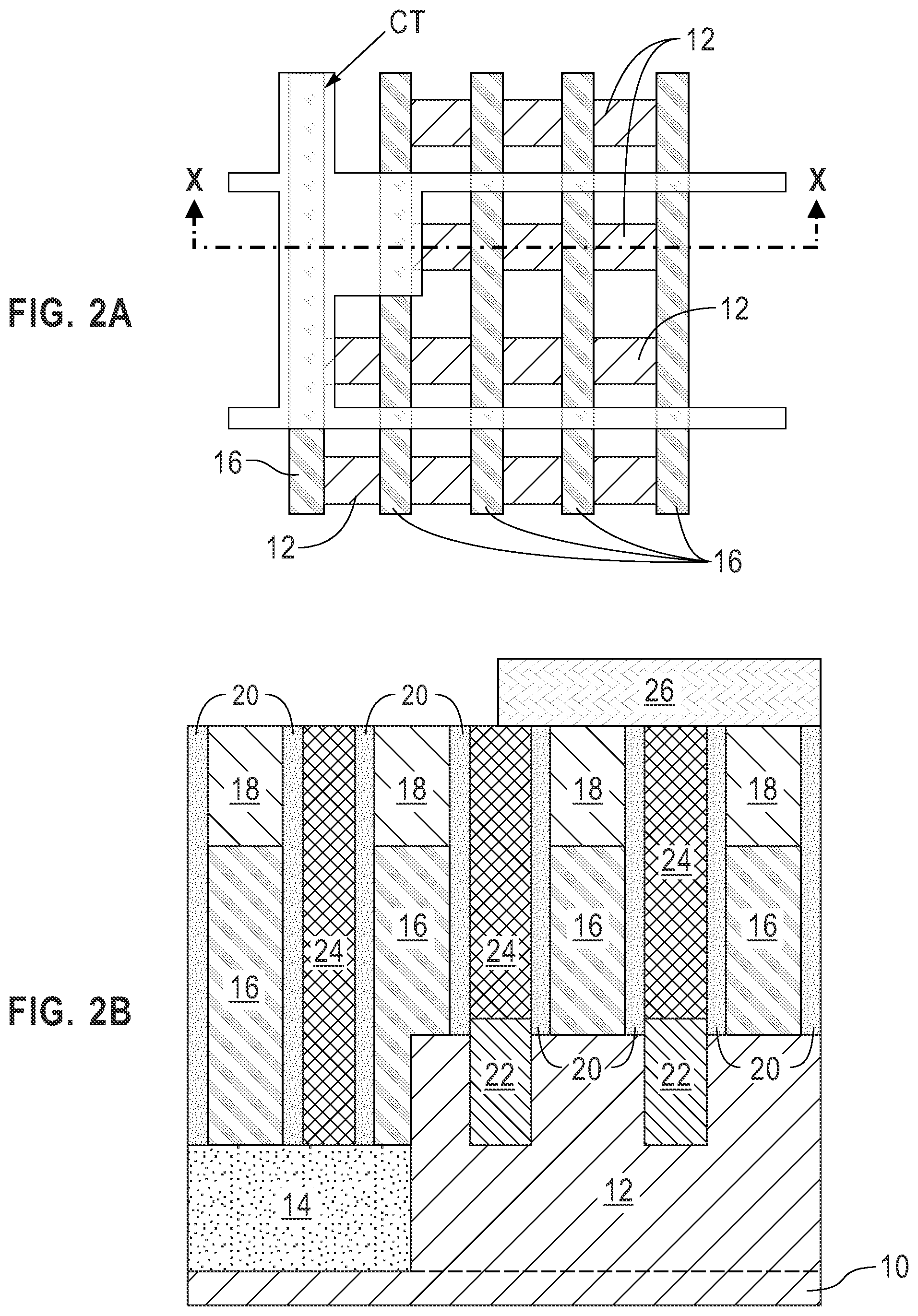 Patent US12317537 Figure 2 – Reduced parasitic capacitance semiconductor device containing at least one local interconnect passthrough structure