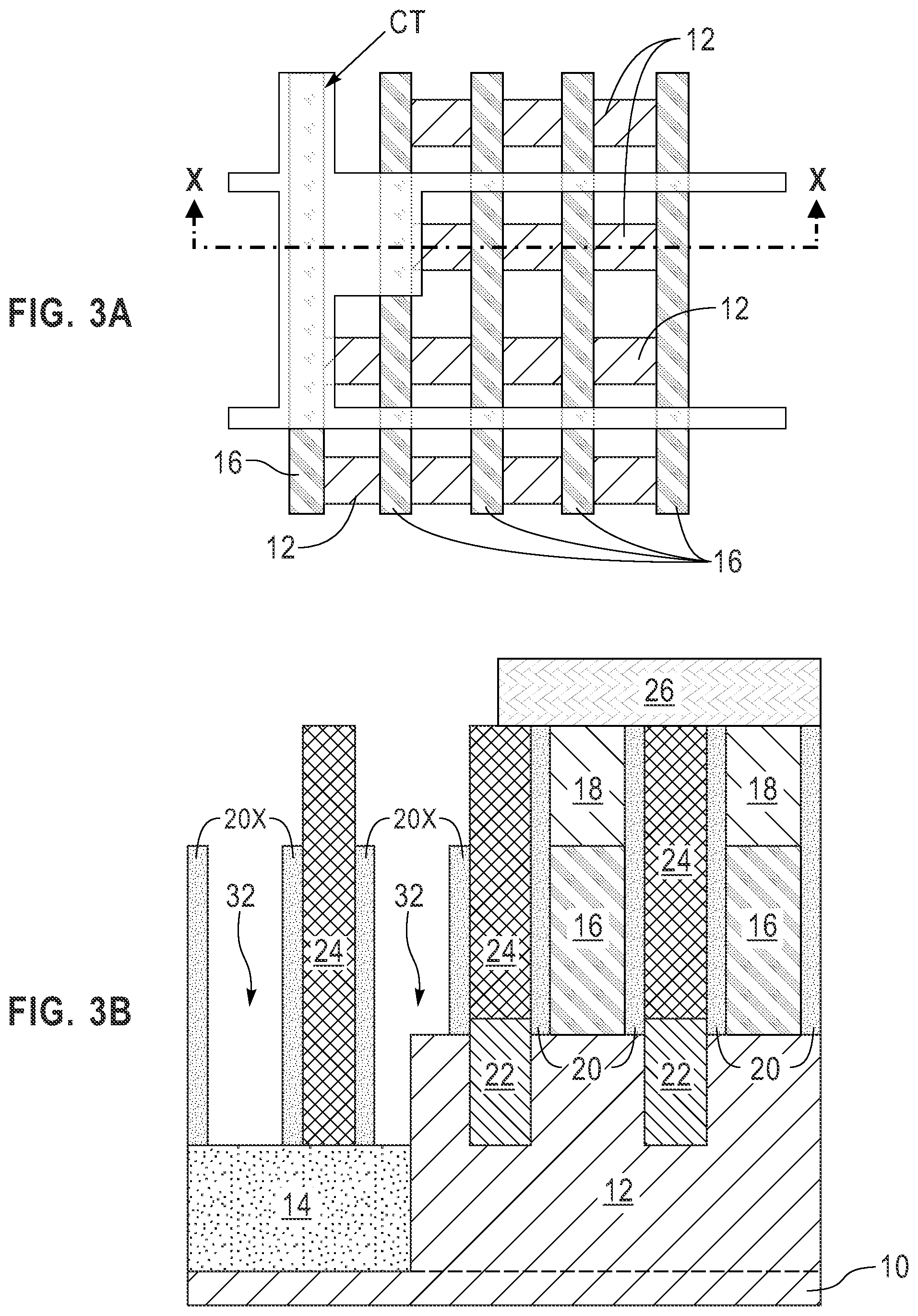 Patent US12317537 Figure 3 – Reduced parasitic capacitance semiconductor device containing at least one local interconnect passthrough structure