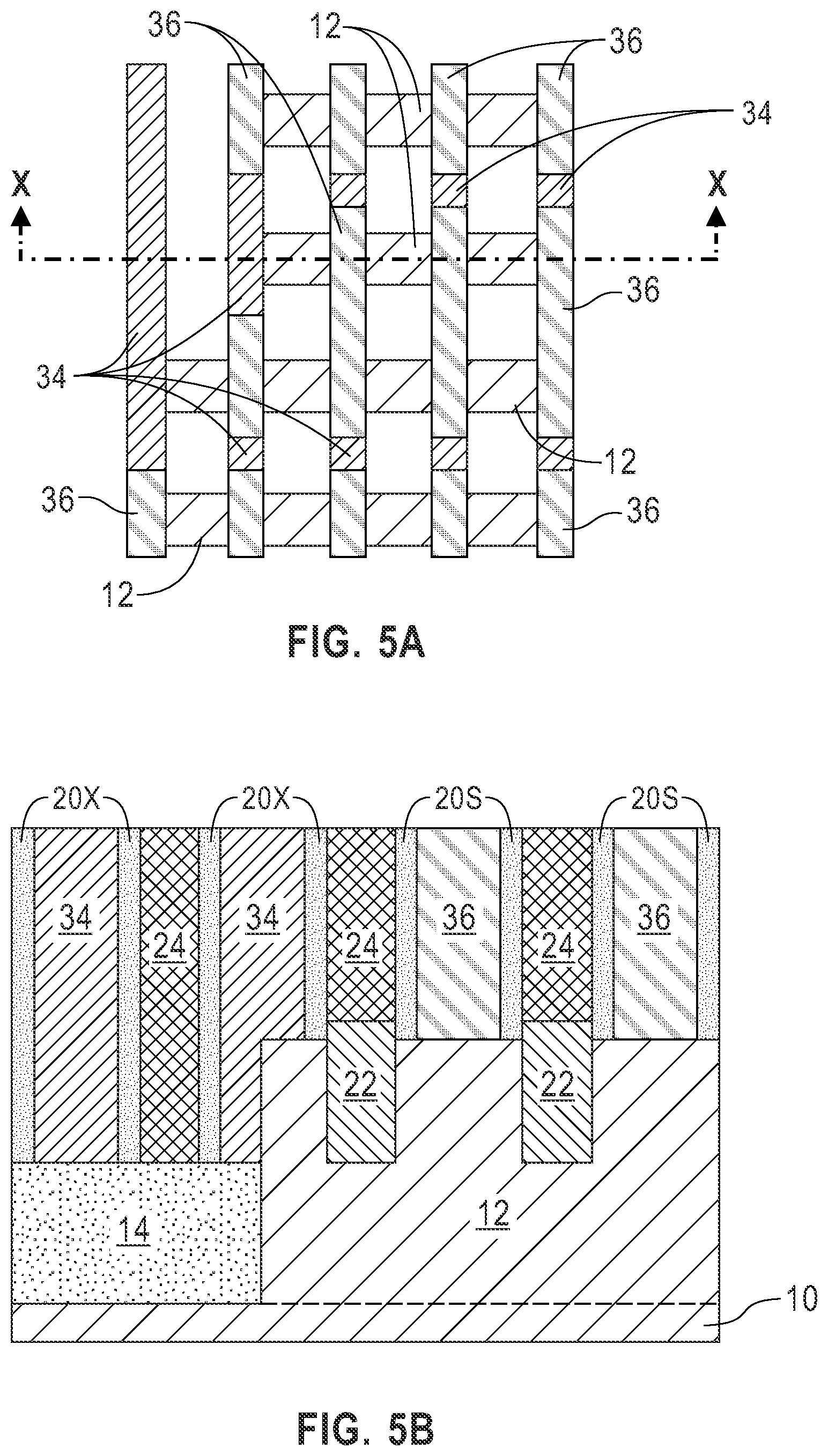 Patent US12317537 Figure 6 – Reduced parasitic capacitance semiconductor device containing at least one local interconnect passthrough structure