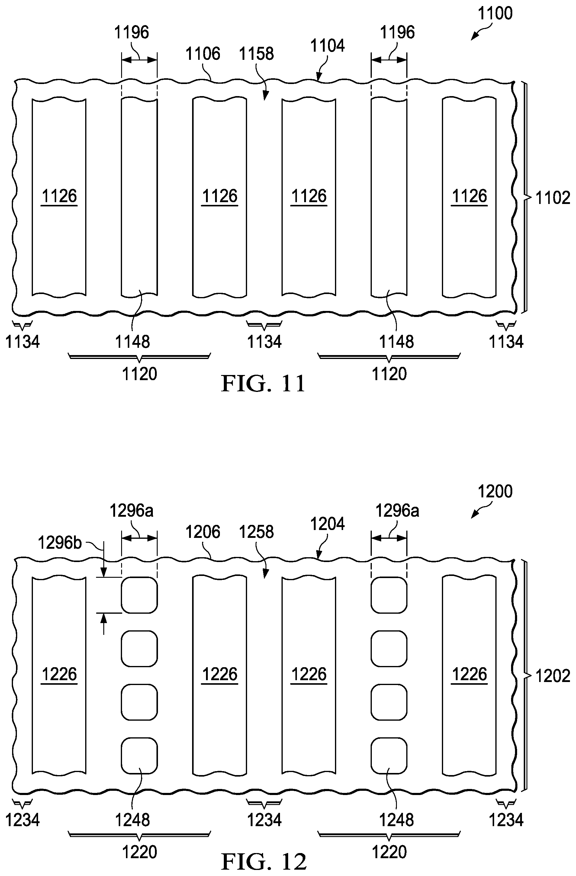Patent US12317539 Figure 11 – Hybrid component with silicon and wide bandgap semiconductor material in silicon recess with nitride spacer