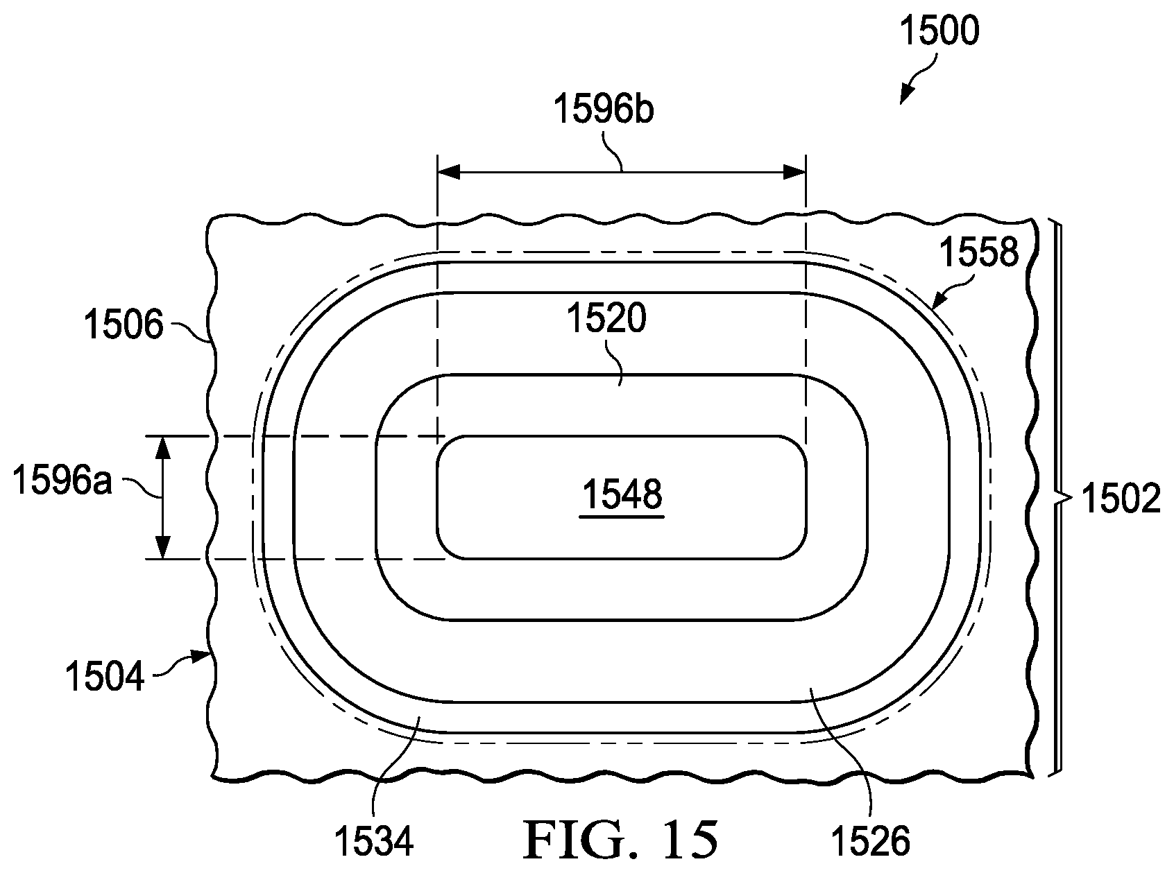 Patent US12317539 Figure 13 – Hybrid component with silicon and wide bandgap semiconductor material in silicon recess with nitride spacer