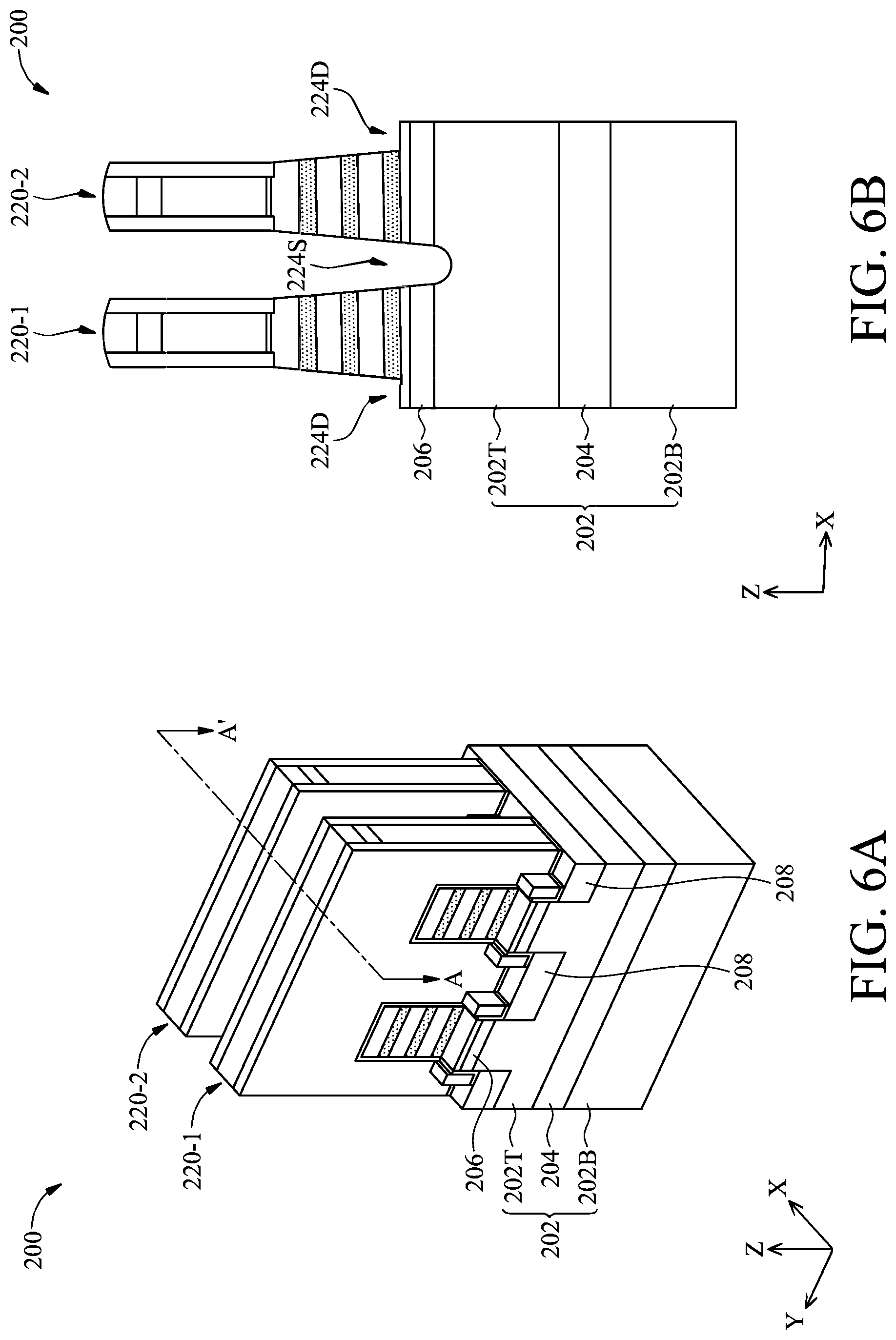 Patent US12317542 Figure 6 – Semiconductor device with backside self-aligned power rail and methods of forming the same