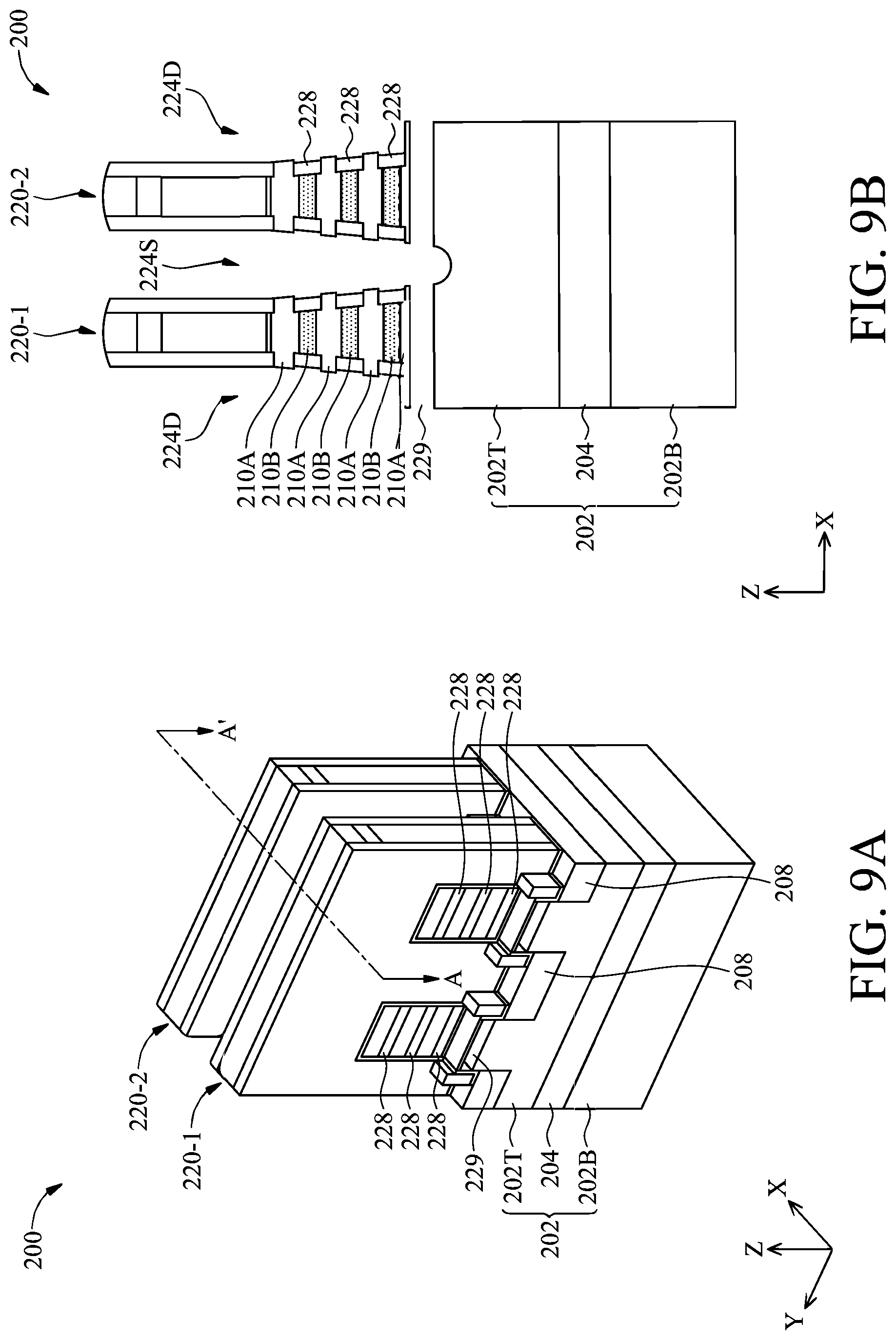 Patent US12317542 Figure 9 – Semiconductor device with backside self-aligned power rail and methods of forming the same