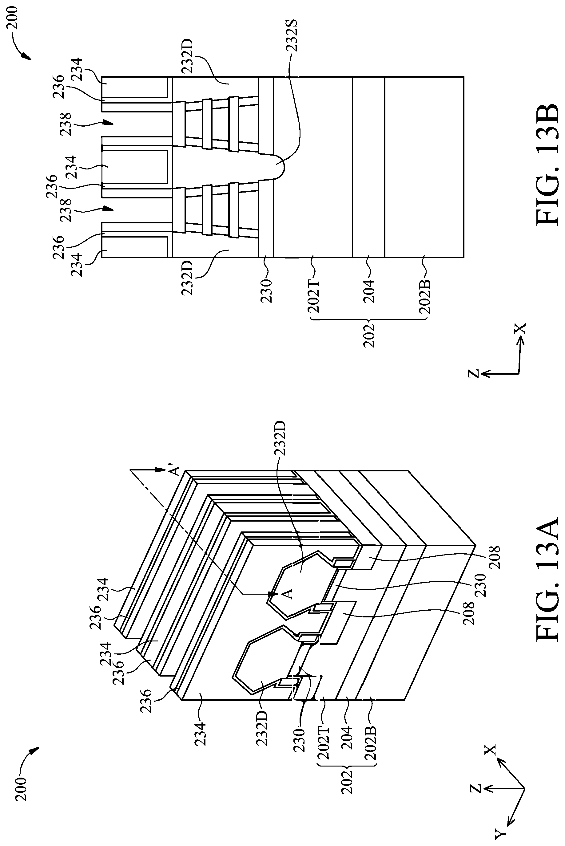 Patent US12317542 Figure 13 – Semiconductor device with backside self-aligned power rail and methods of forming the same