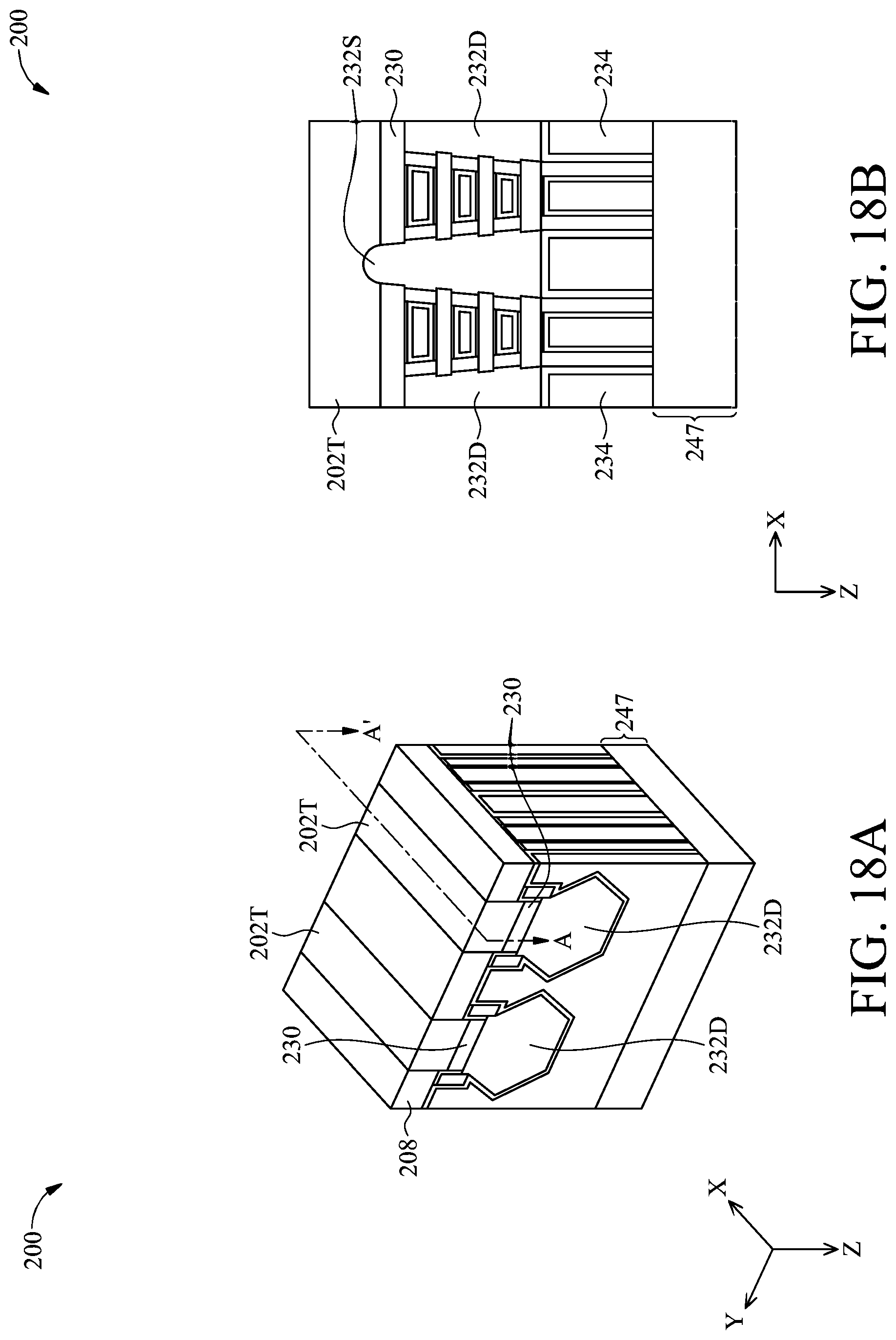 Patent US12317542 Figure 18 – Semiconductor device with backside self-aligned power rail and methods of forming the same