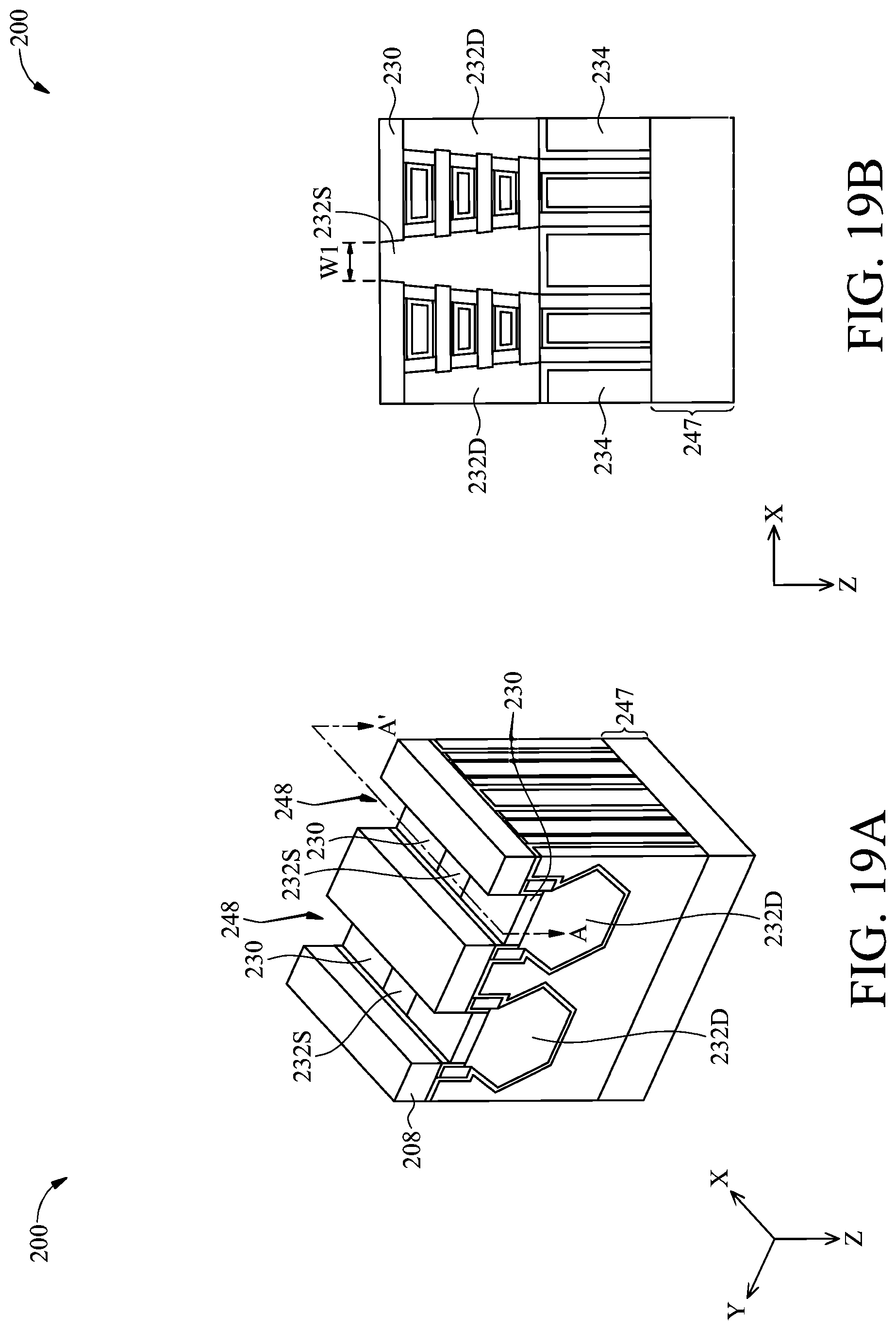 Patent US12317542 Figure 19 – Semiconductor device with backside self-aligned power rail and methods of forming the same