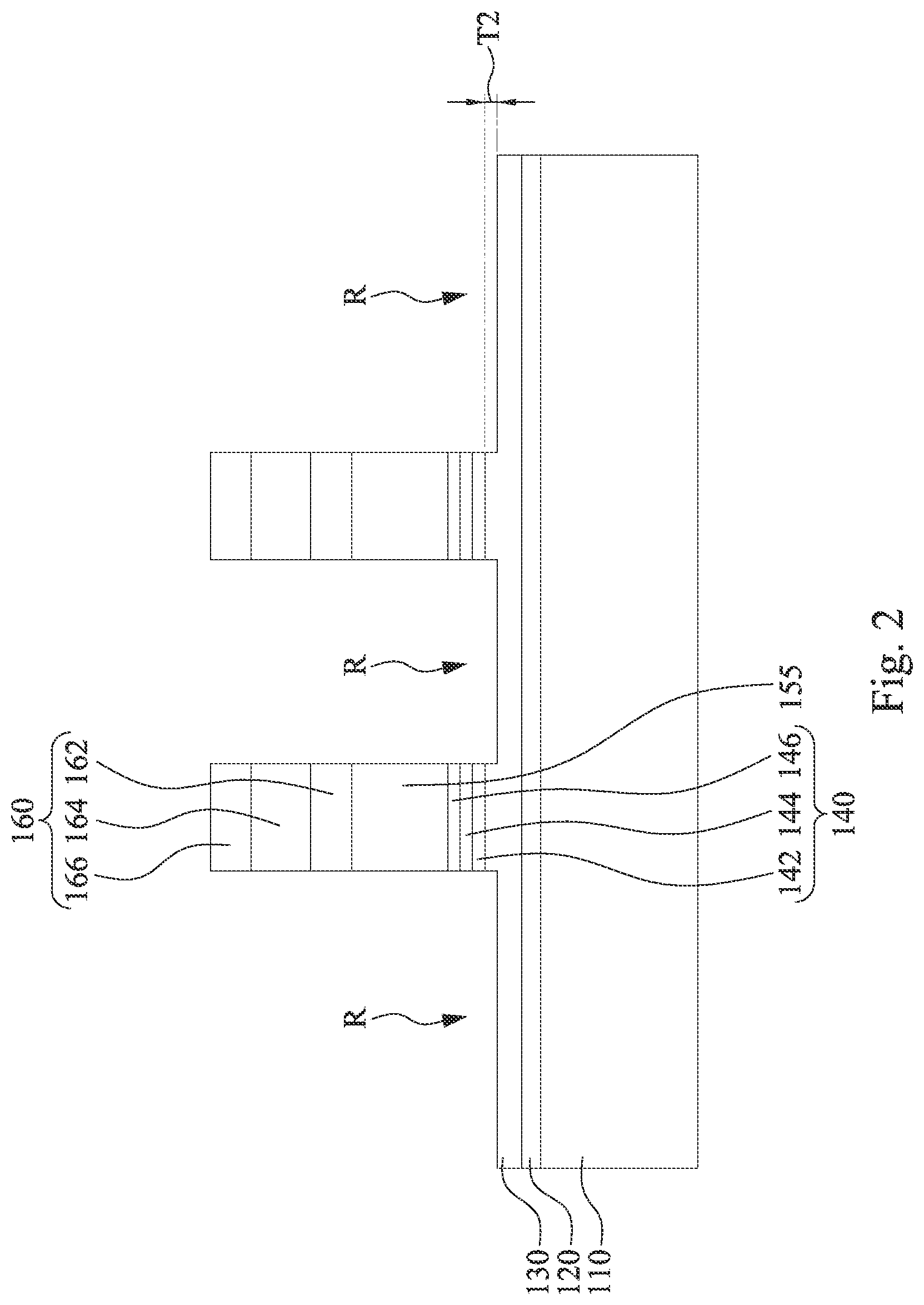 Patent US12317545 Figure 2 – Memory device and manufacturing method thereof