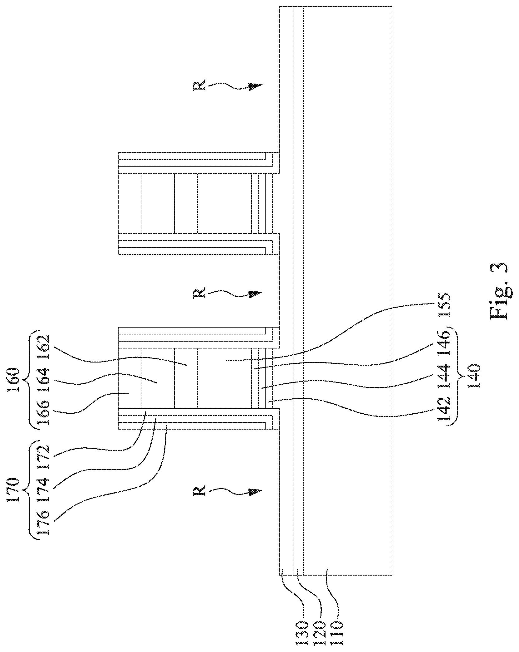 Patent US12317545 Figure 3 – Memory device and manufacturing method thereof