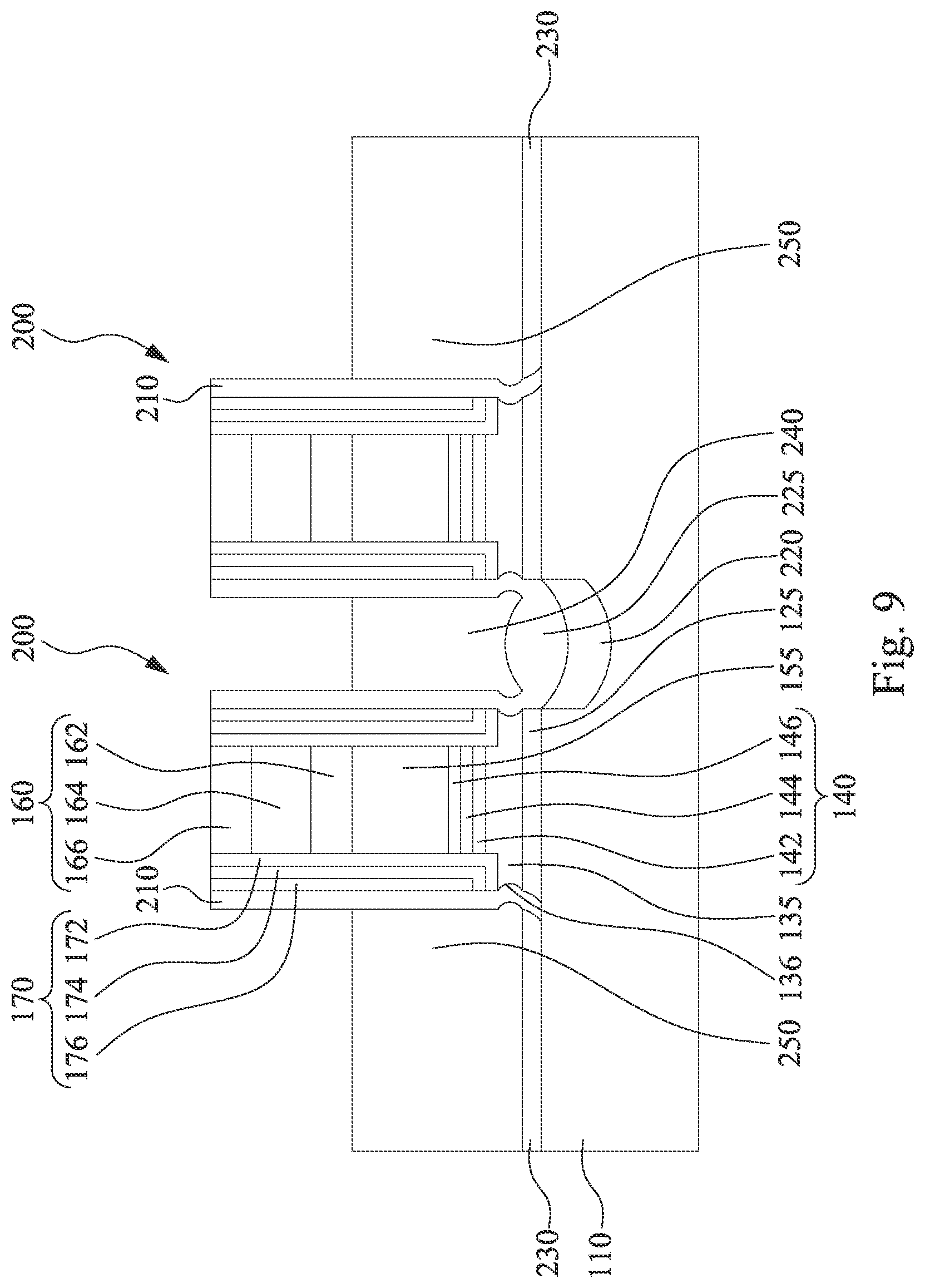 Patent US12317545 Figure 9 – Memory device and manufacturing method thereof