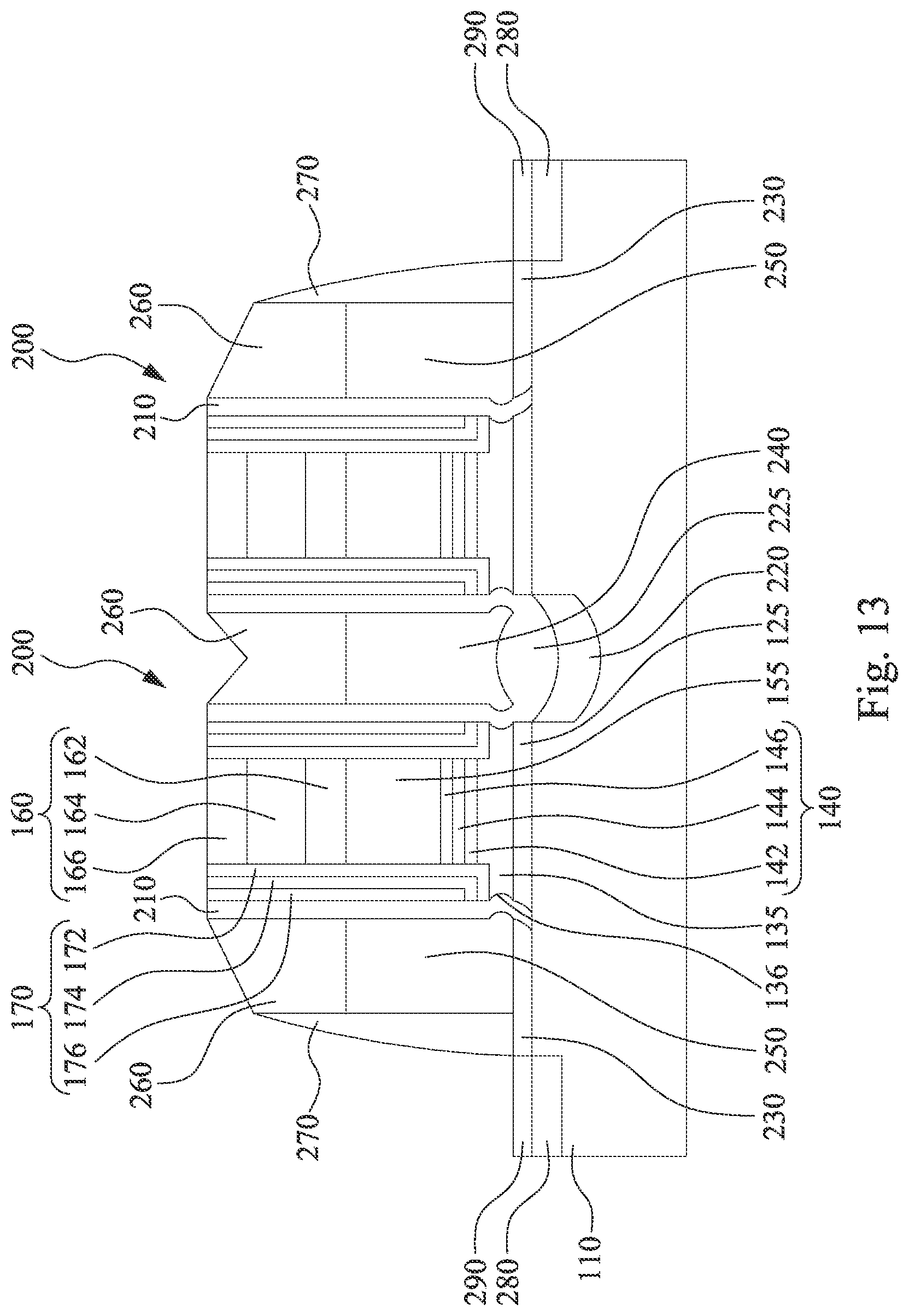 Patent US12317545 Figure 13 – Memory device and manufacturing method thereof