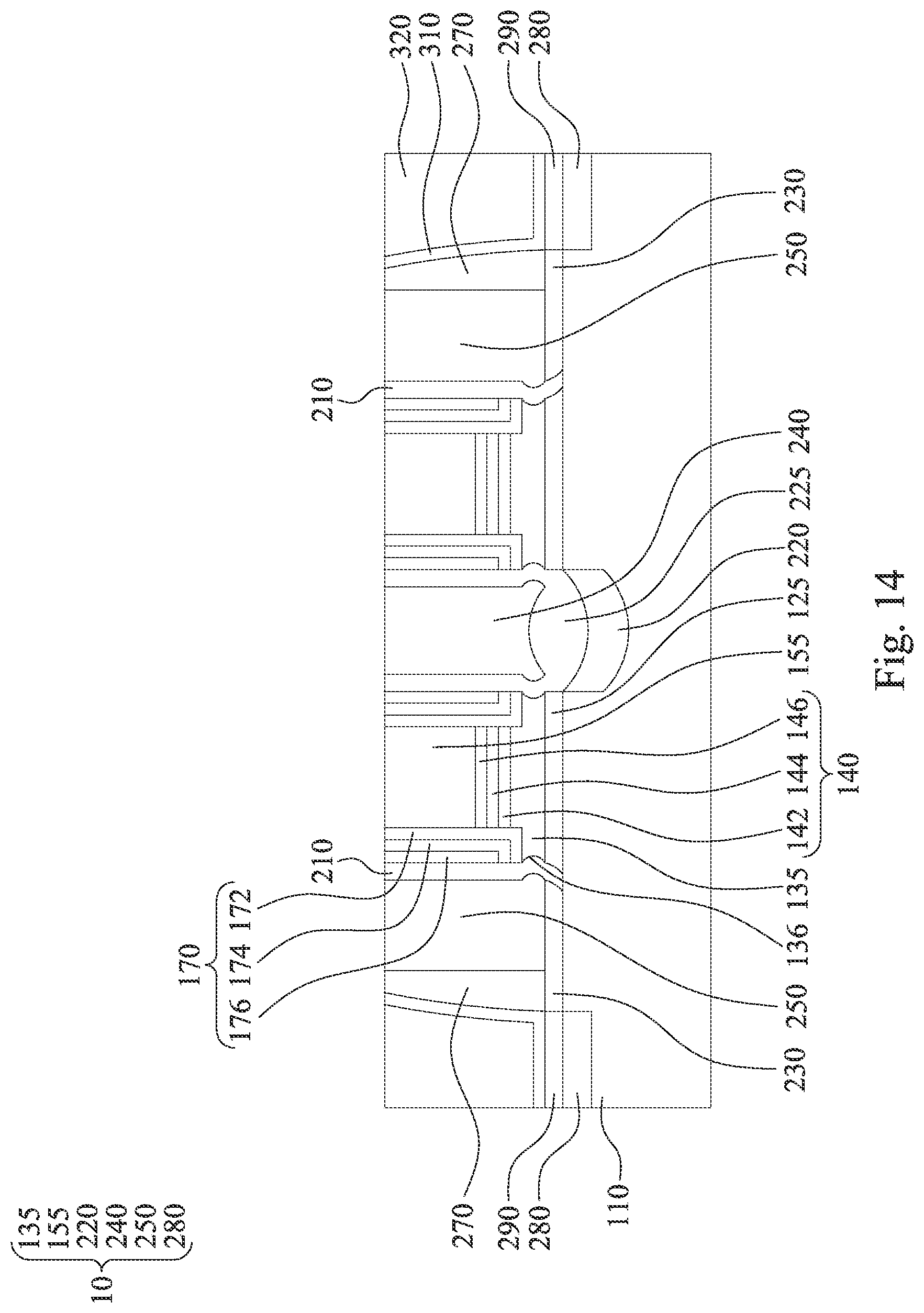 Patent US12317545 Figure 14 – Memory device and manufacturing method thereof
