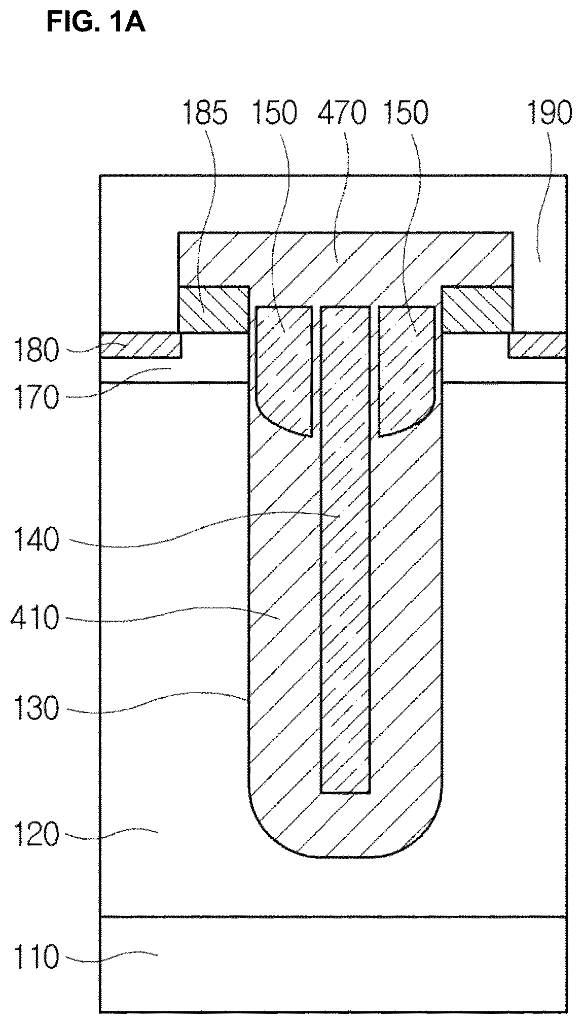 Patent US12317546 Figure 1 – Split gate power MOSFET and split gate power MOSFET manufacturing method