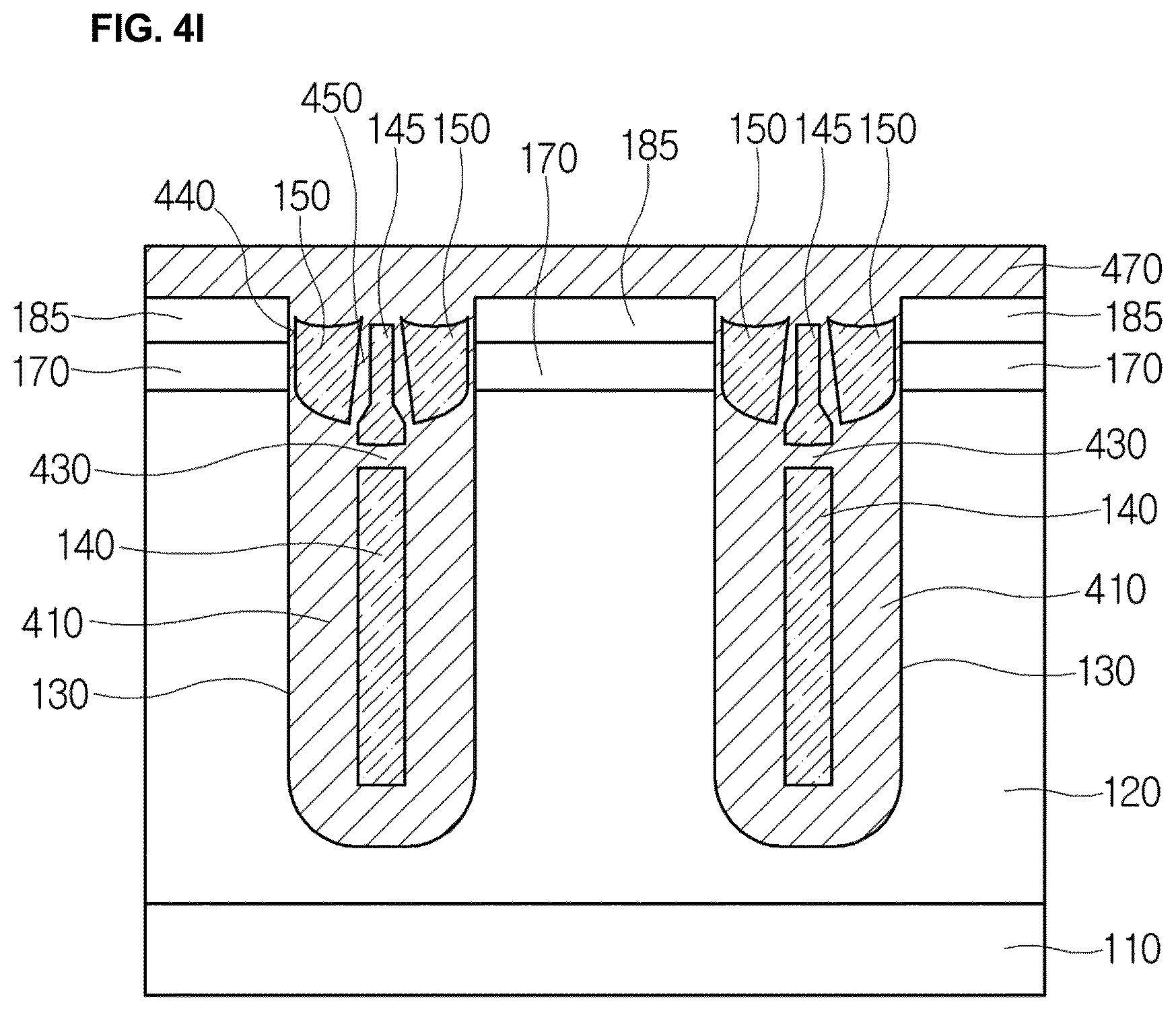 Patent US12317546 Figure 14 – Split gate power MOSFET and split gate power MOSFET manufacturing method