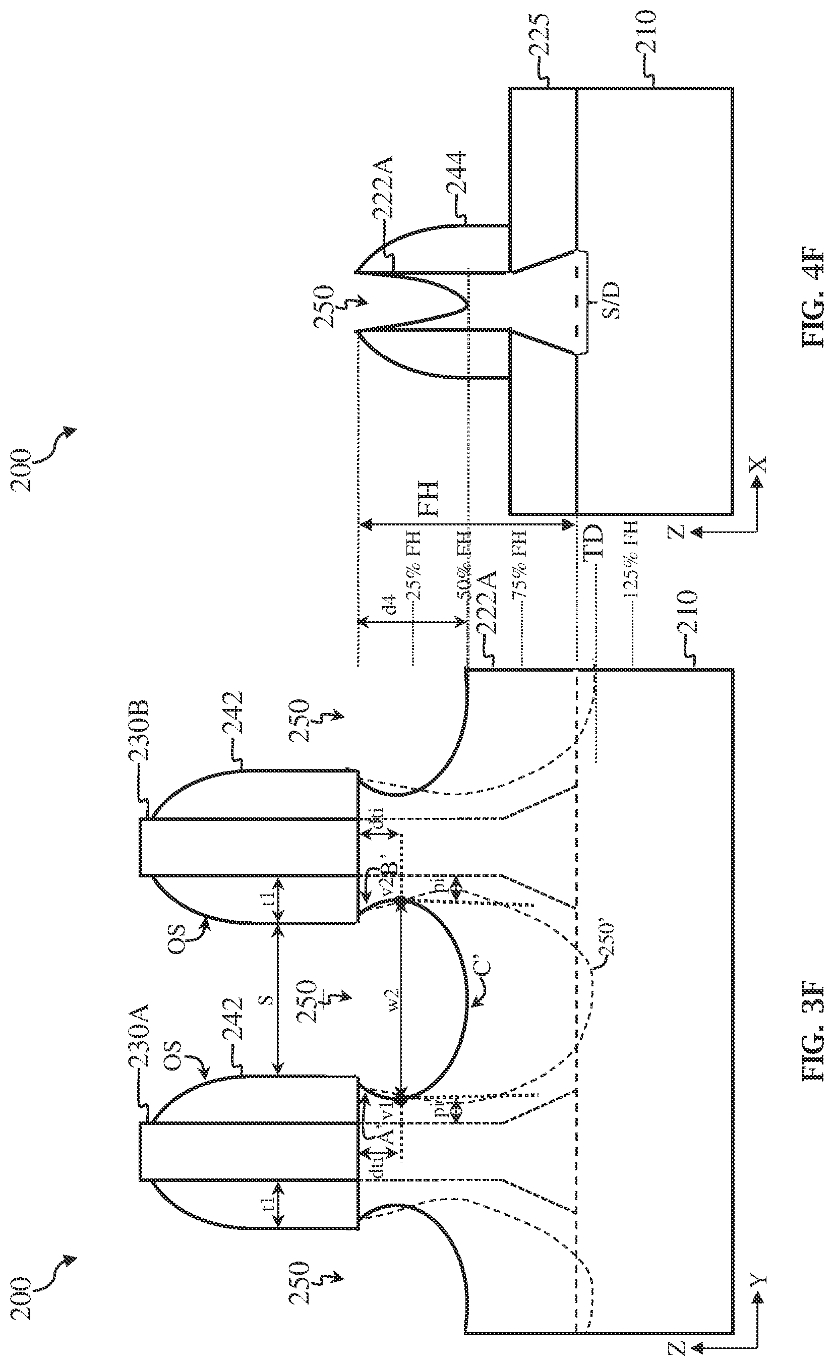 Patent US12317548 Figure 8 – Optimized proximity profile for strained source/drain feature and method of fabricating thereof