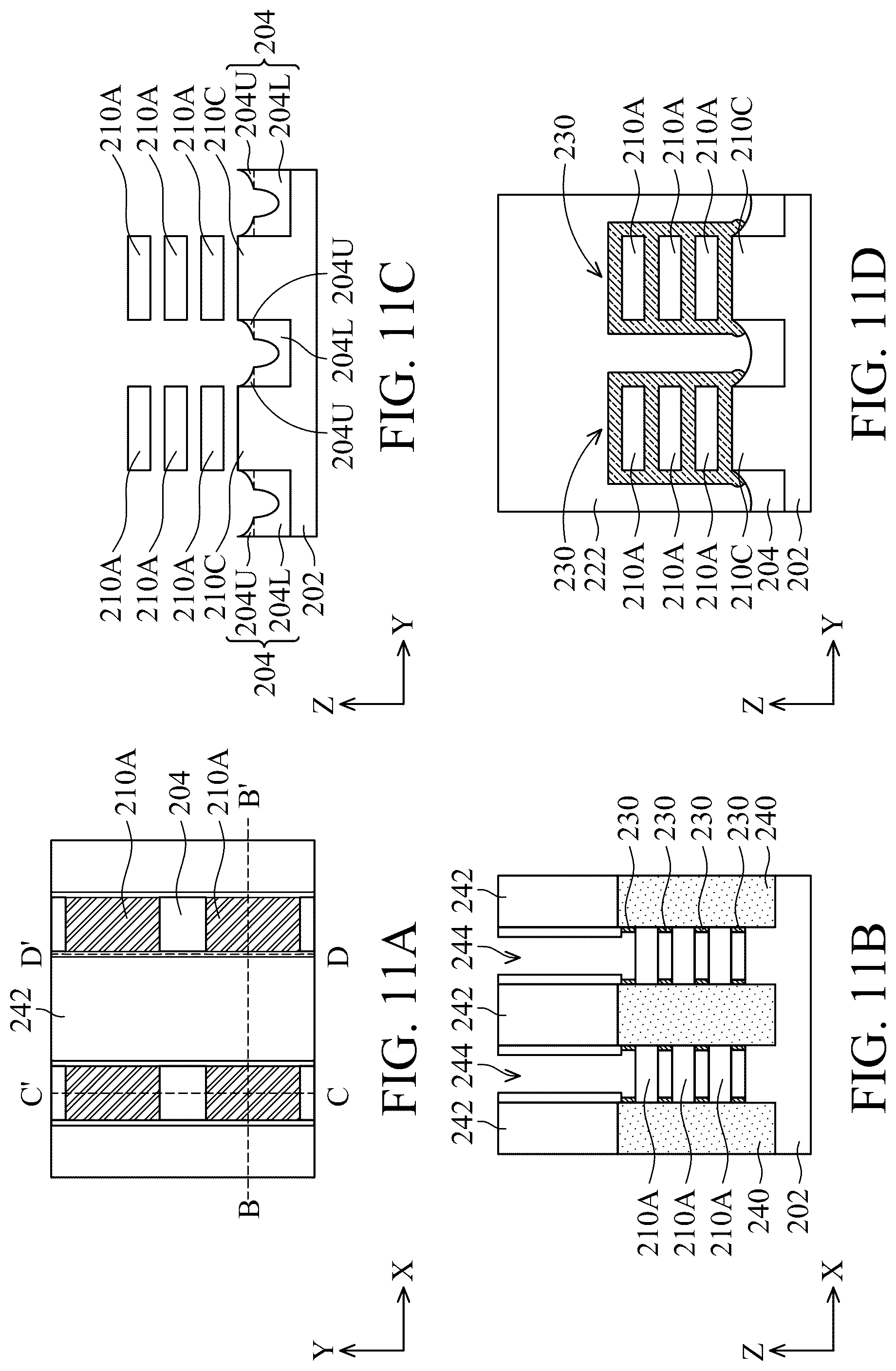 Patent US12317550 Figure 12 – Methods of forming a semiconductor device with corner isolation protection