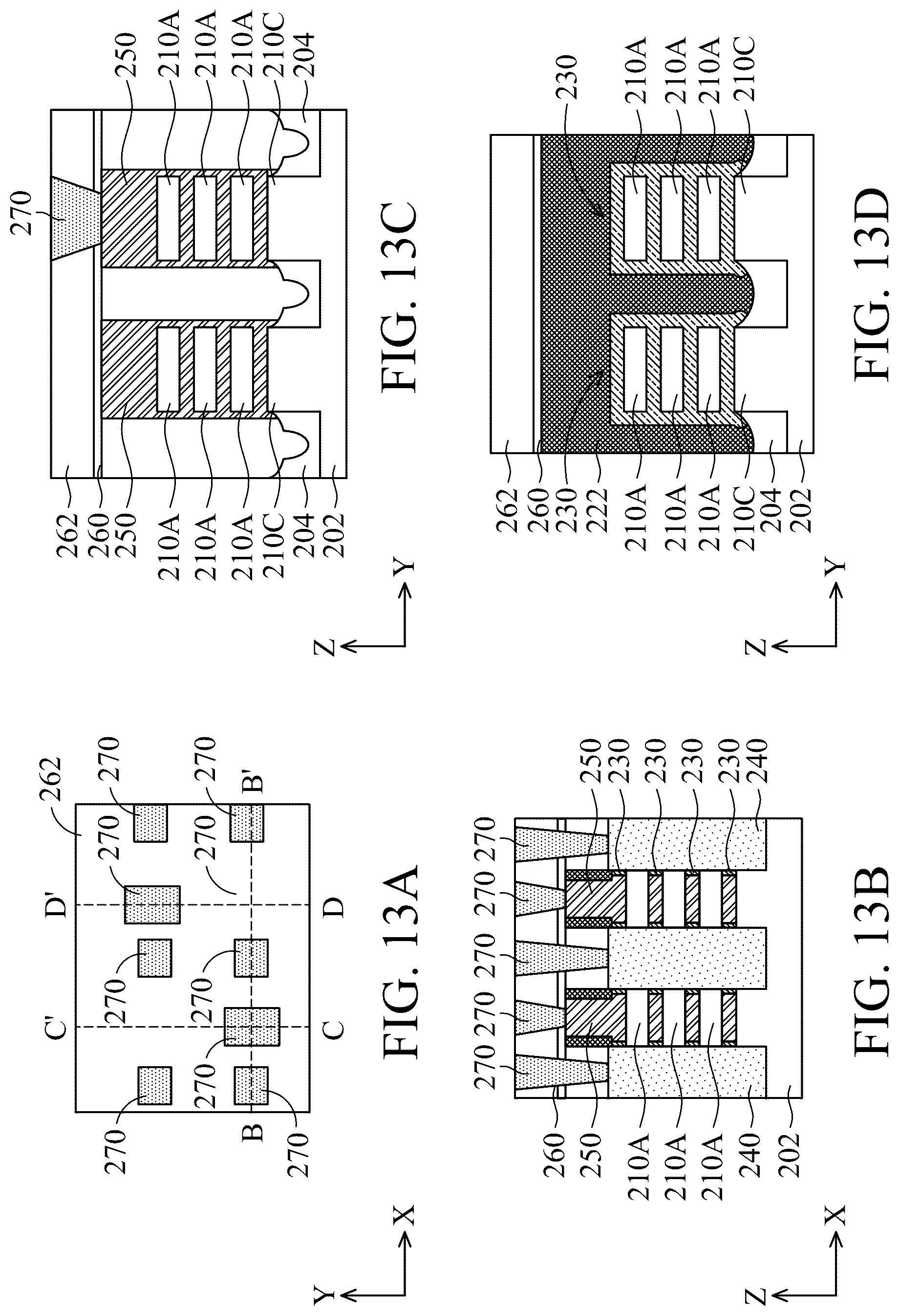 Patent US12317550 Figure 14 – Methods of forming a semiconductor device with corner isolation protection