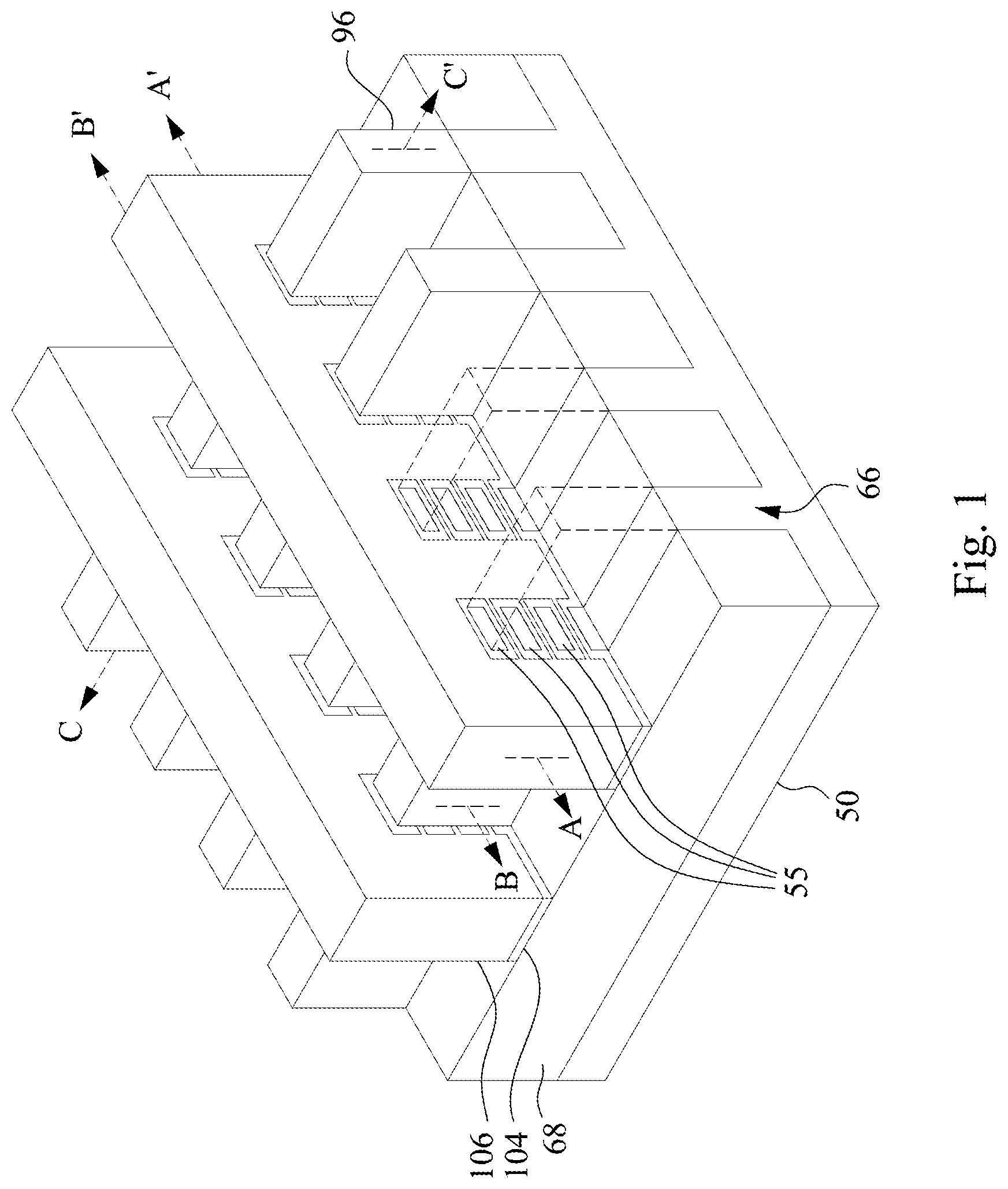 Patent US12317551 Figure 1 – Semiconductor devices including backside power rails and methods of manufacture