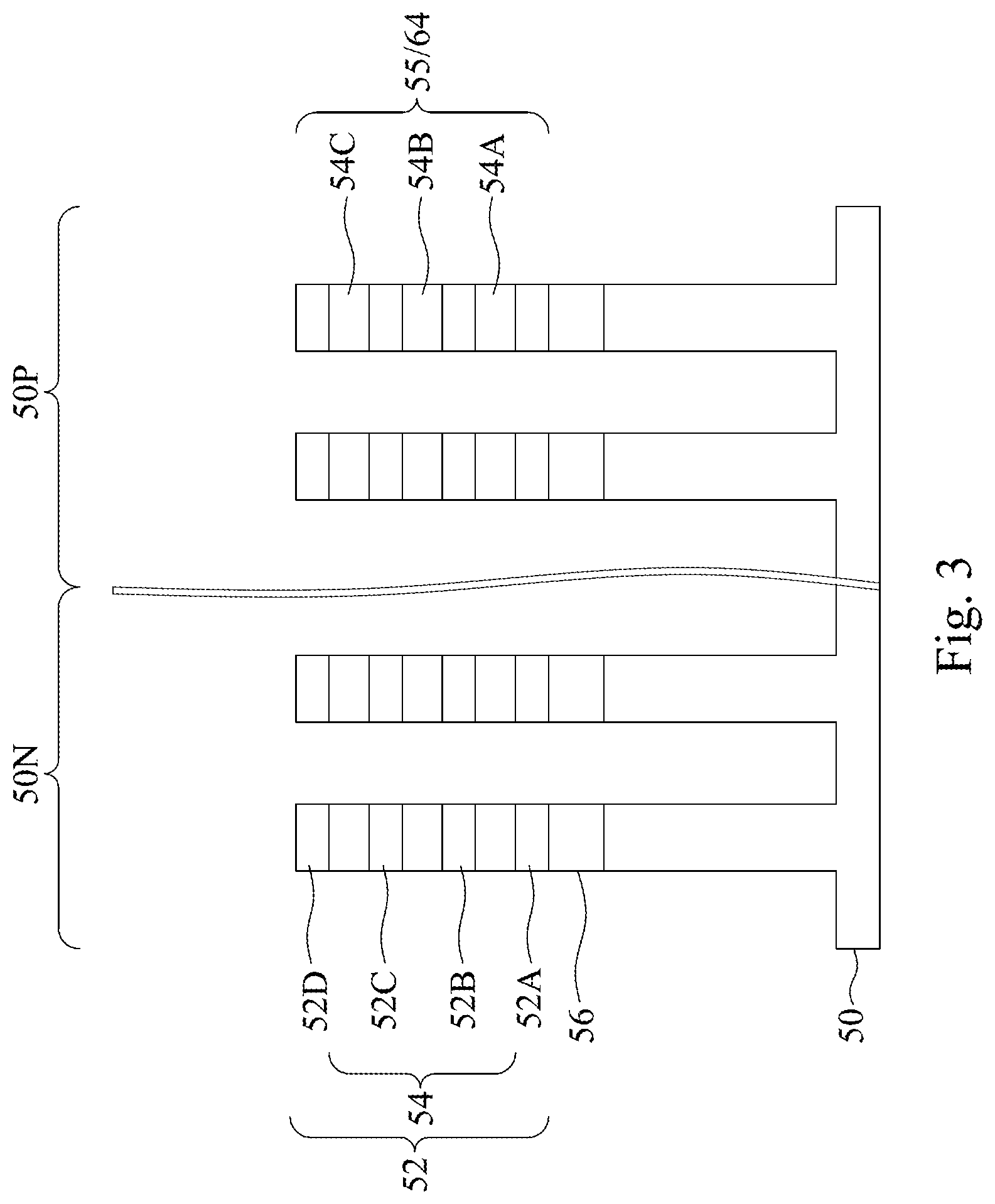 Patent US12317551 Figure 3 – Semiconductor devices including backside power rails and methods of manufacture