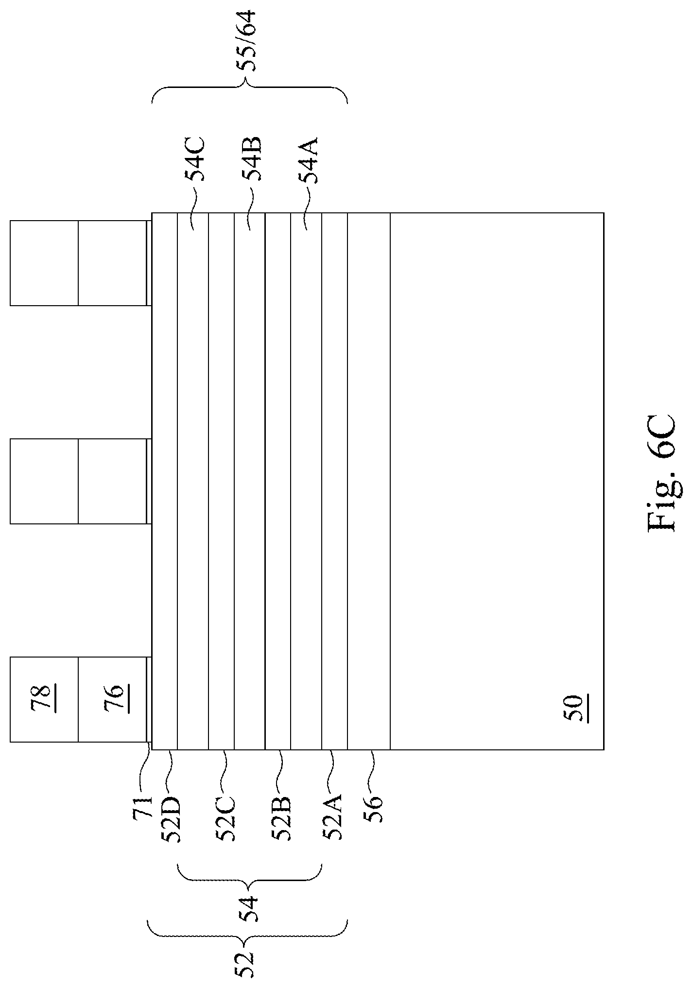 Patent US12317551 Figure 7 – Semiconductor devices including backside power rails and methods of manufacture