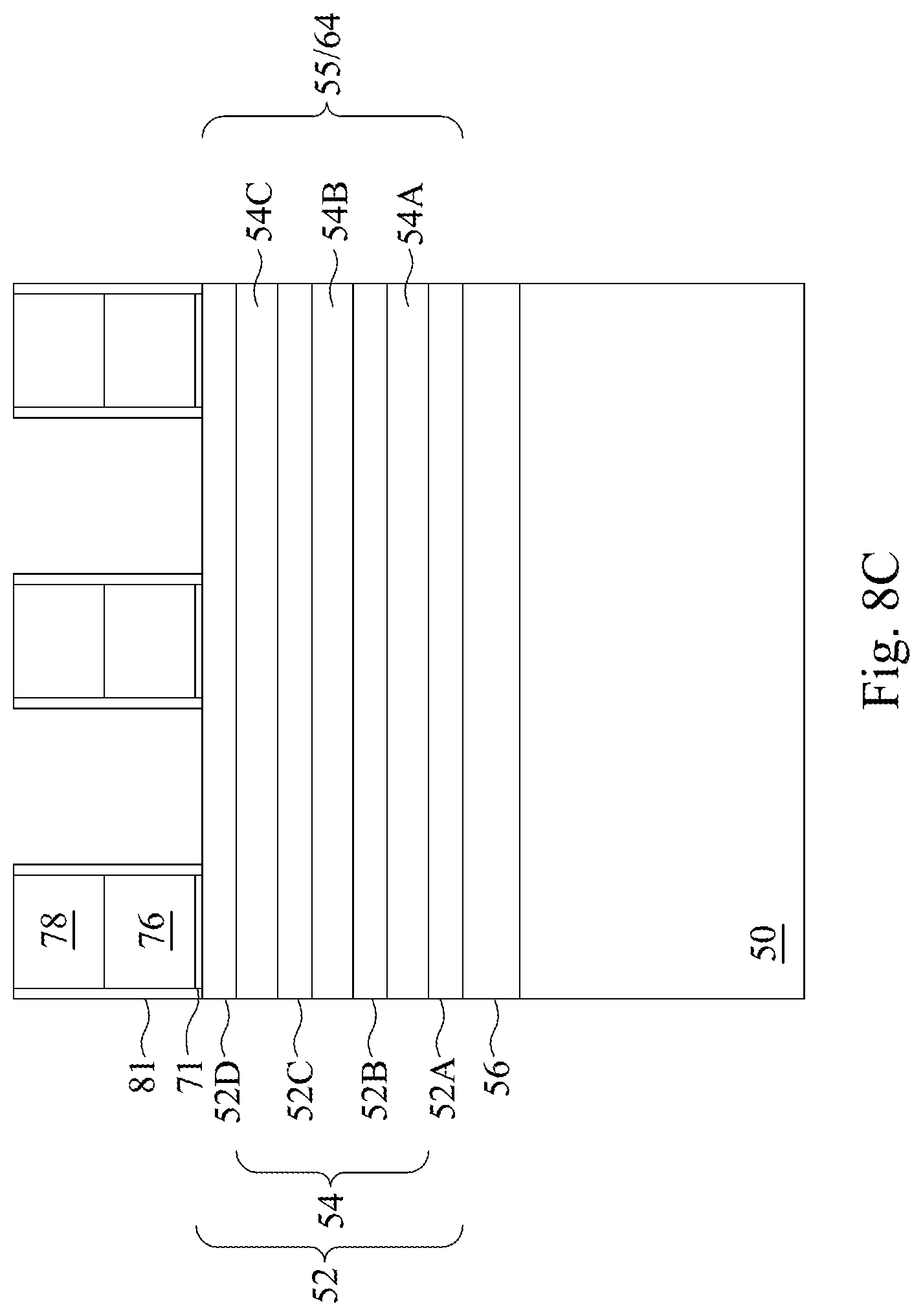 Patent US12317551 Figure 11 – Semiconductor devices including backside power rails and methods of manufacture