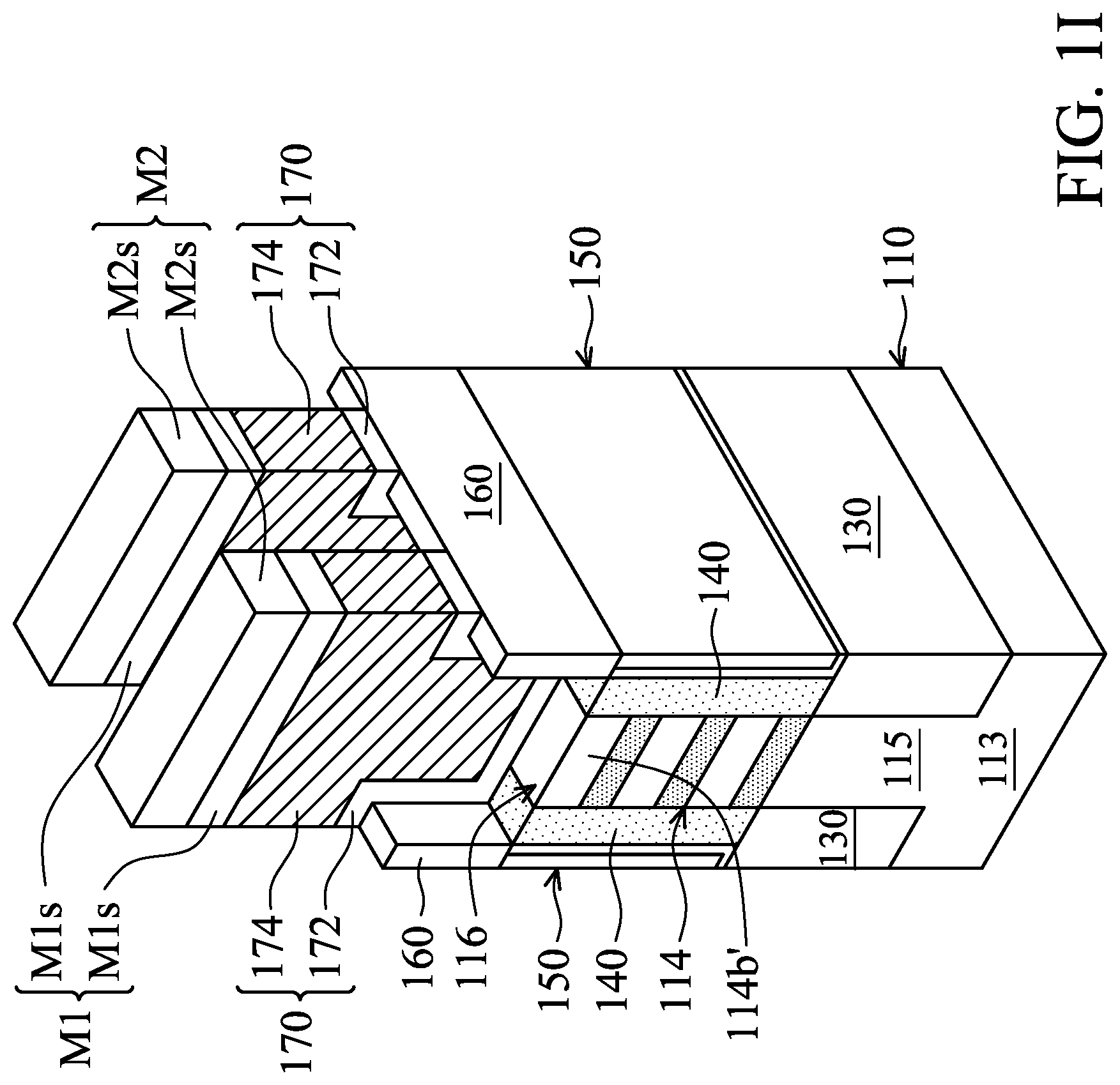 Patent US12317552 Figure 7 – Semiconductor device structure and method for forming the same