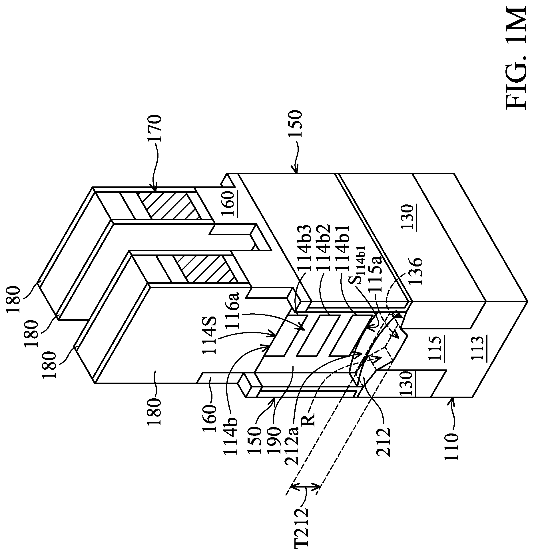 Patent US12317552 Figure 12 – Semiconductor device structure and method for forming the same
