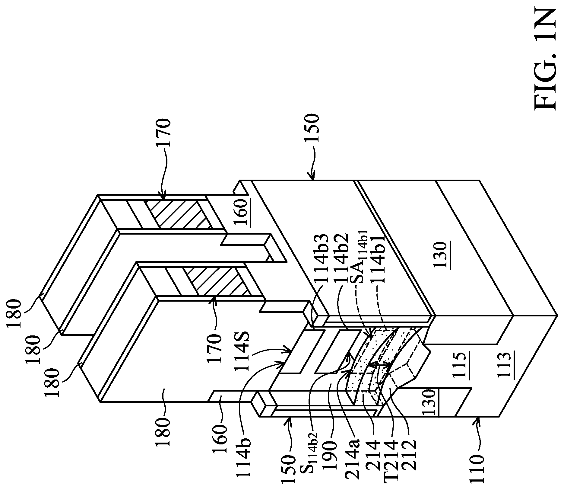 Patent US12317552 Figure 13 – Semiconductor device structure and method for forming the same