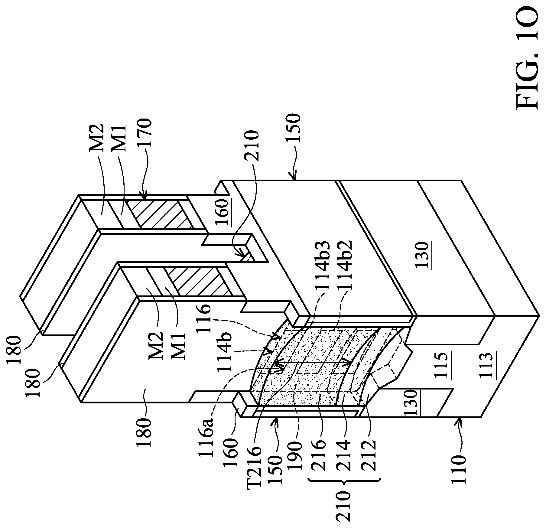 Patent US12317552 Figure 14 – Semiconductor device structure and method for forming the same