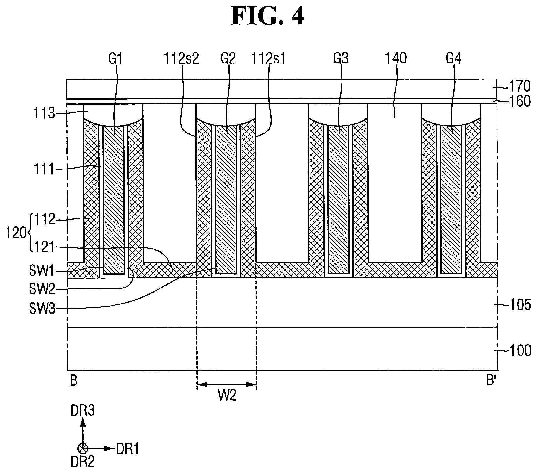Patent US12317553 Figure 4 – Semiconductor devices