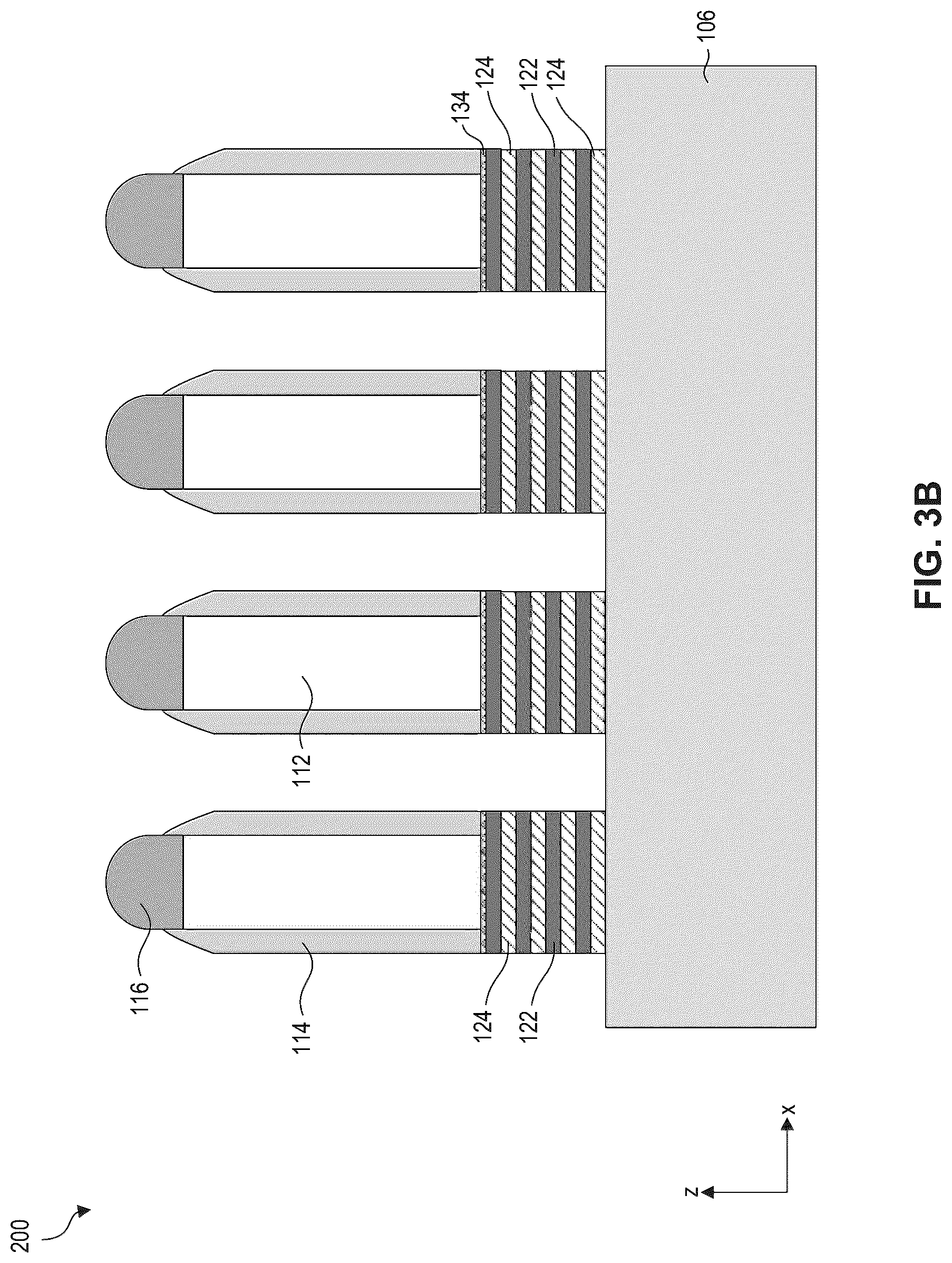 Patent US12317554 Figure 5 – Contact structures for semiconductor devices