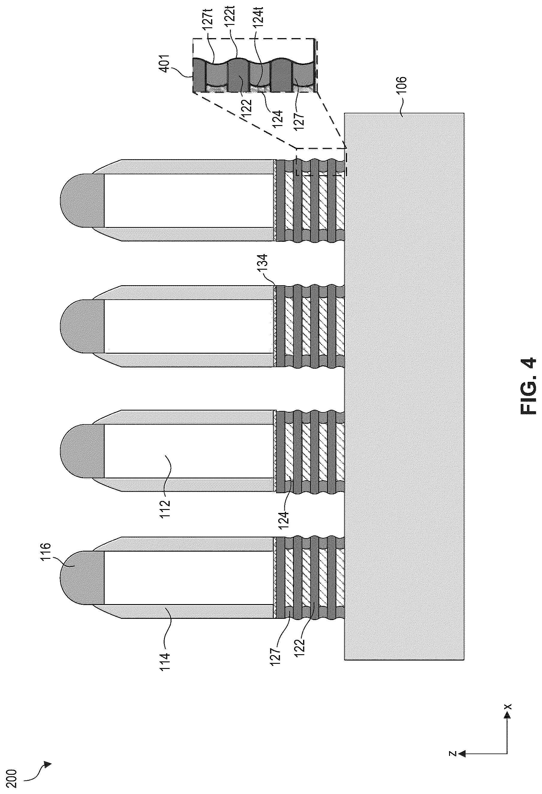 Patent US12317554 Figure 6 – Contact structures for semiconductor devices
