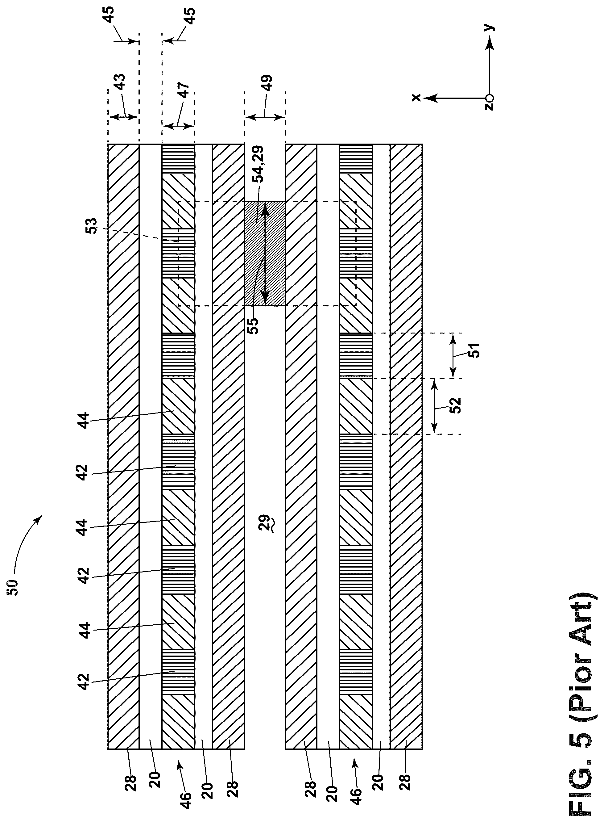 Patent US12317558 Figure 5 – Semiconductor switching device