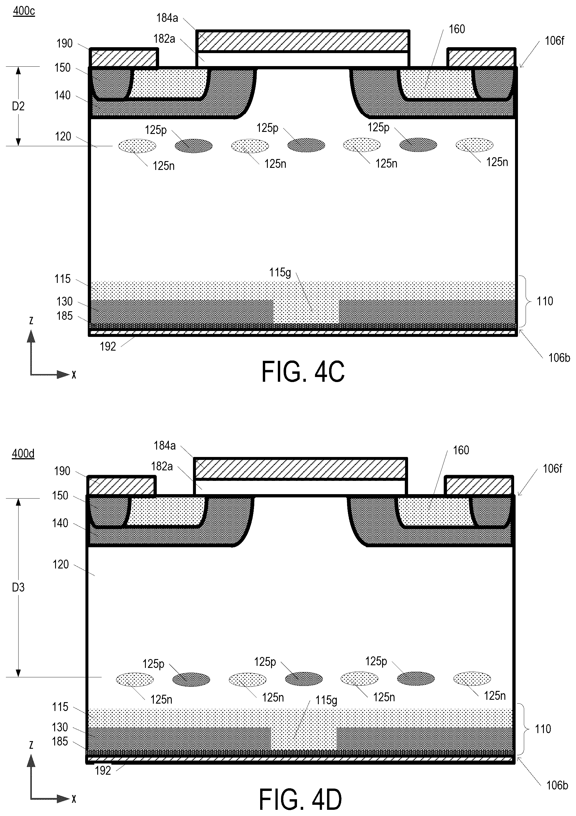 Patent US12317559 Figure 5 – Wide bandgap unipolar/bipolar transistor